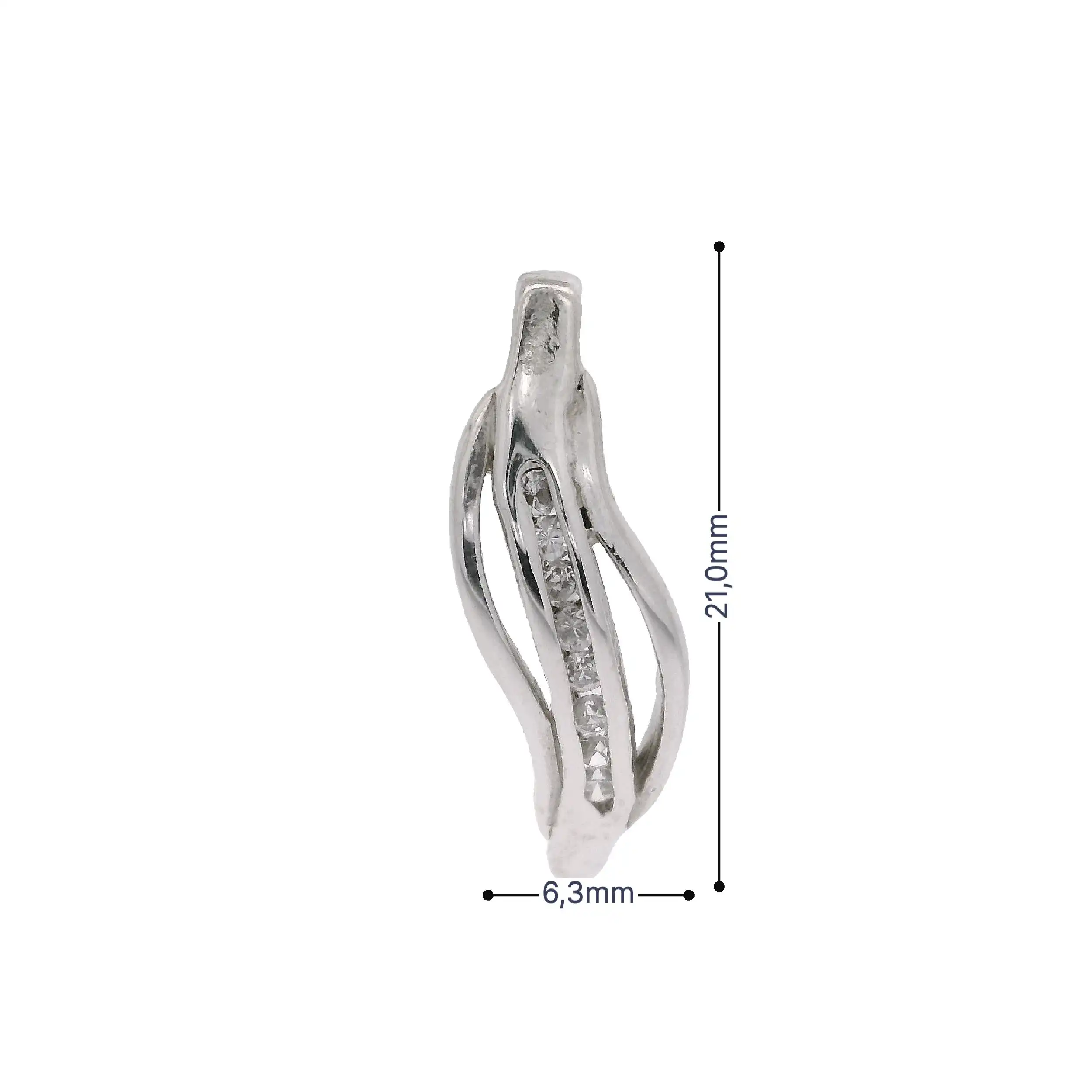 Anhänger Silber mit Zirkonia