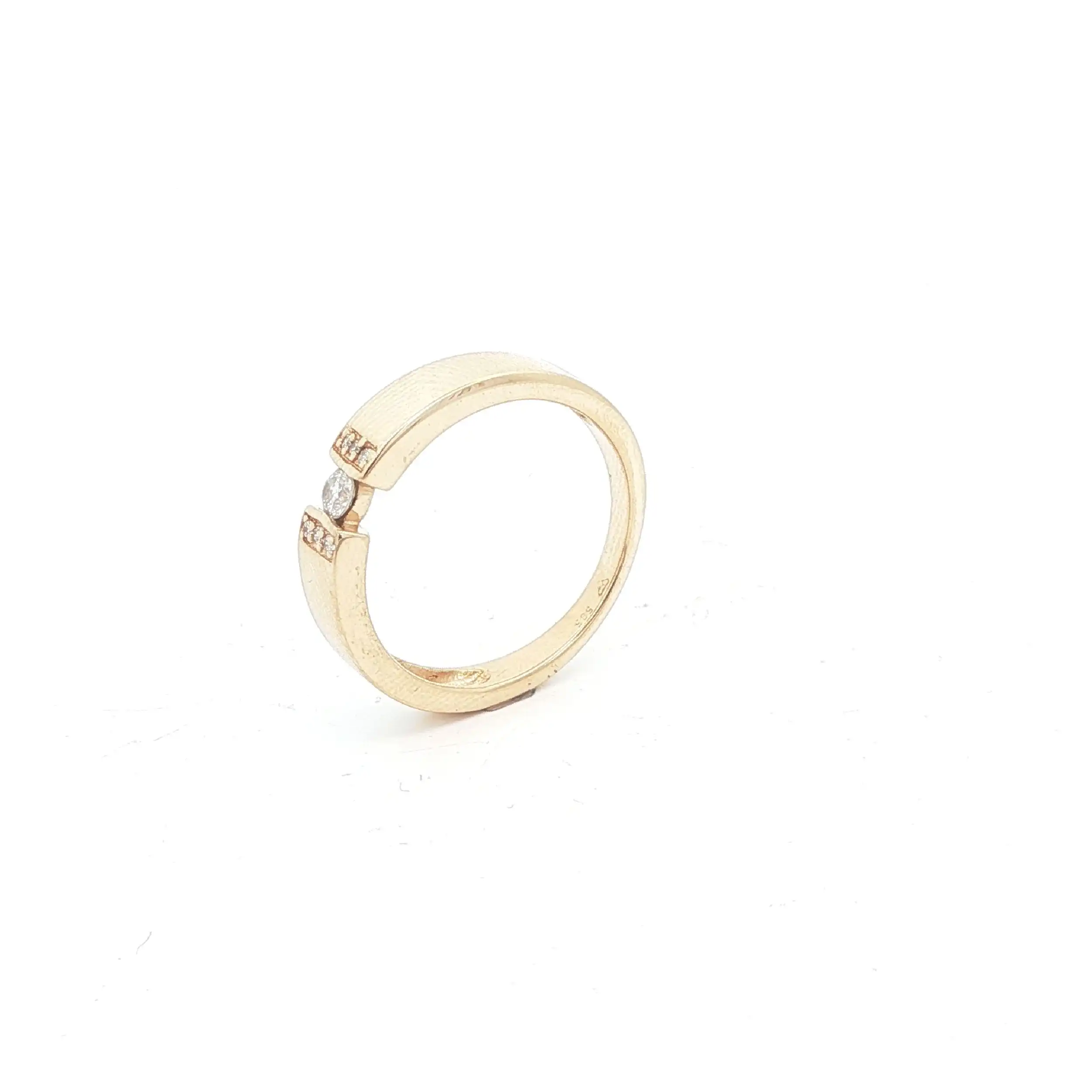 Ring Gelbgold mit Brillanten