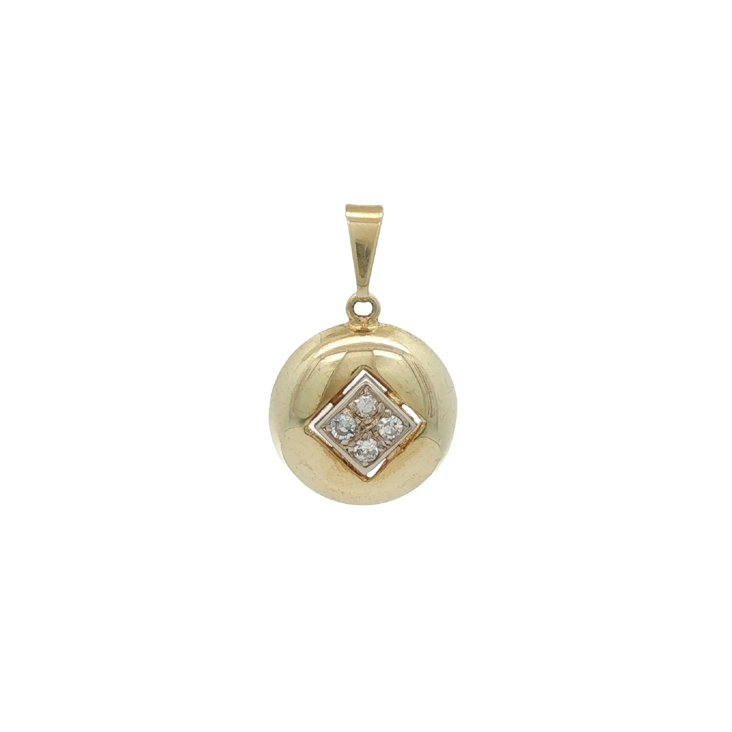 Anhänger Gelbgold mit Zirkonia