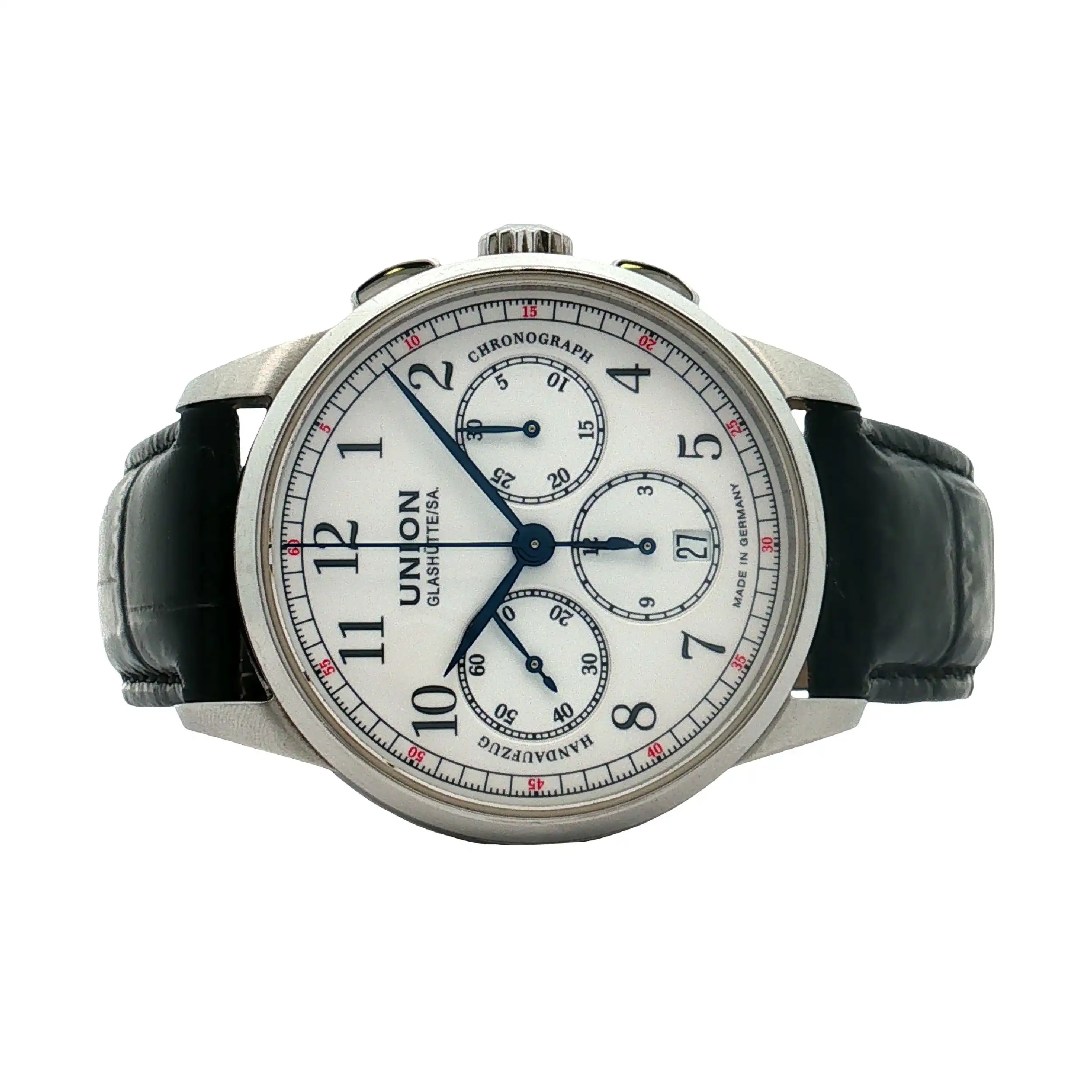 Herrenuhr Union Glashütte Chronograph Johannes Dürstein Edition