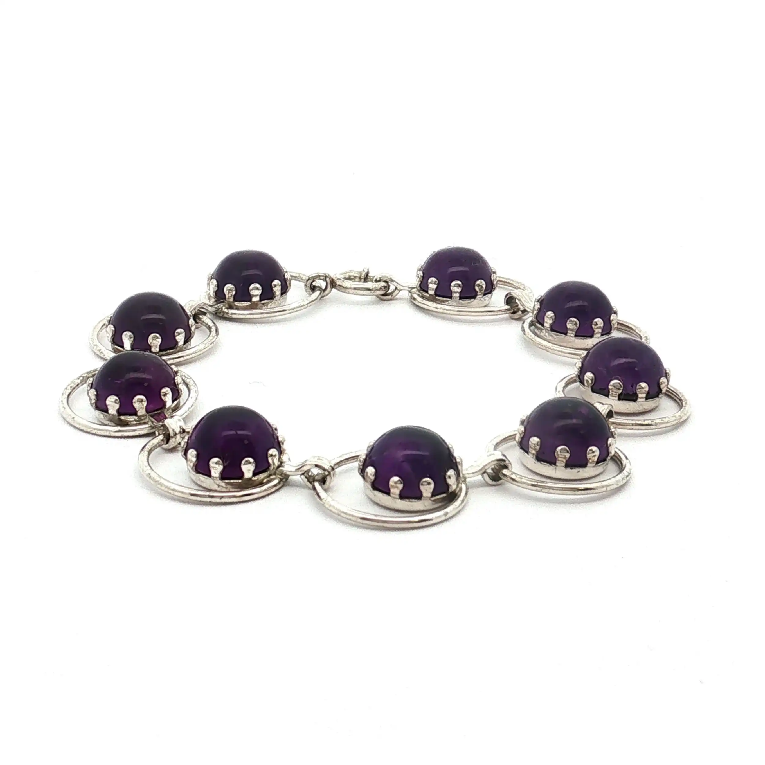 Armband Silber mit Amethyst