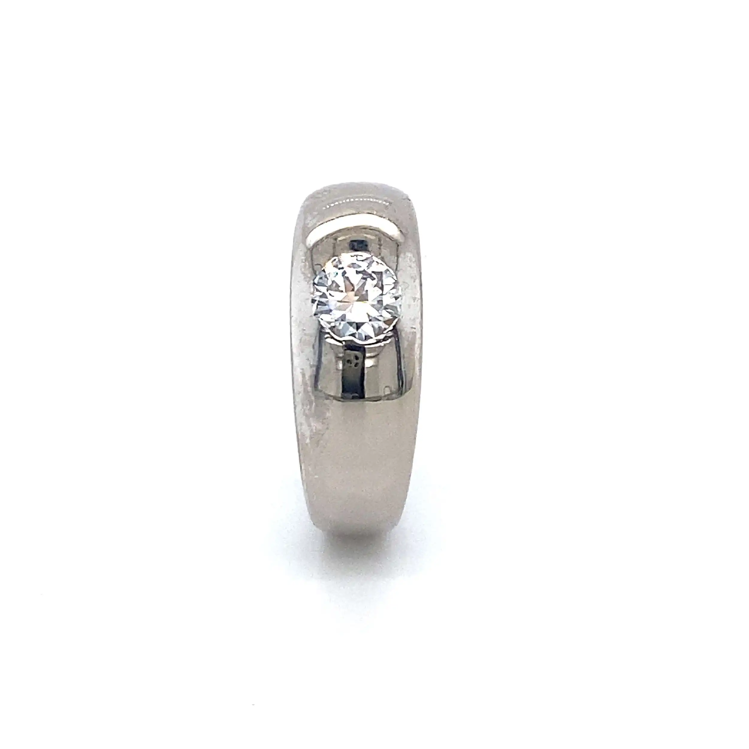 Ring Weißgold mit Solitär Brillant ca. 0,5ct Ring Weißgold mit Solitär Brillant ca. 0,5ct