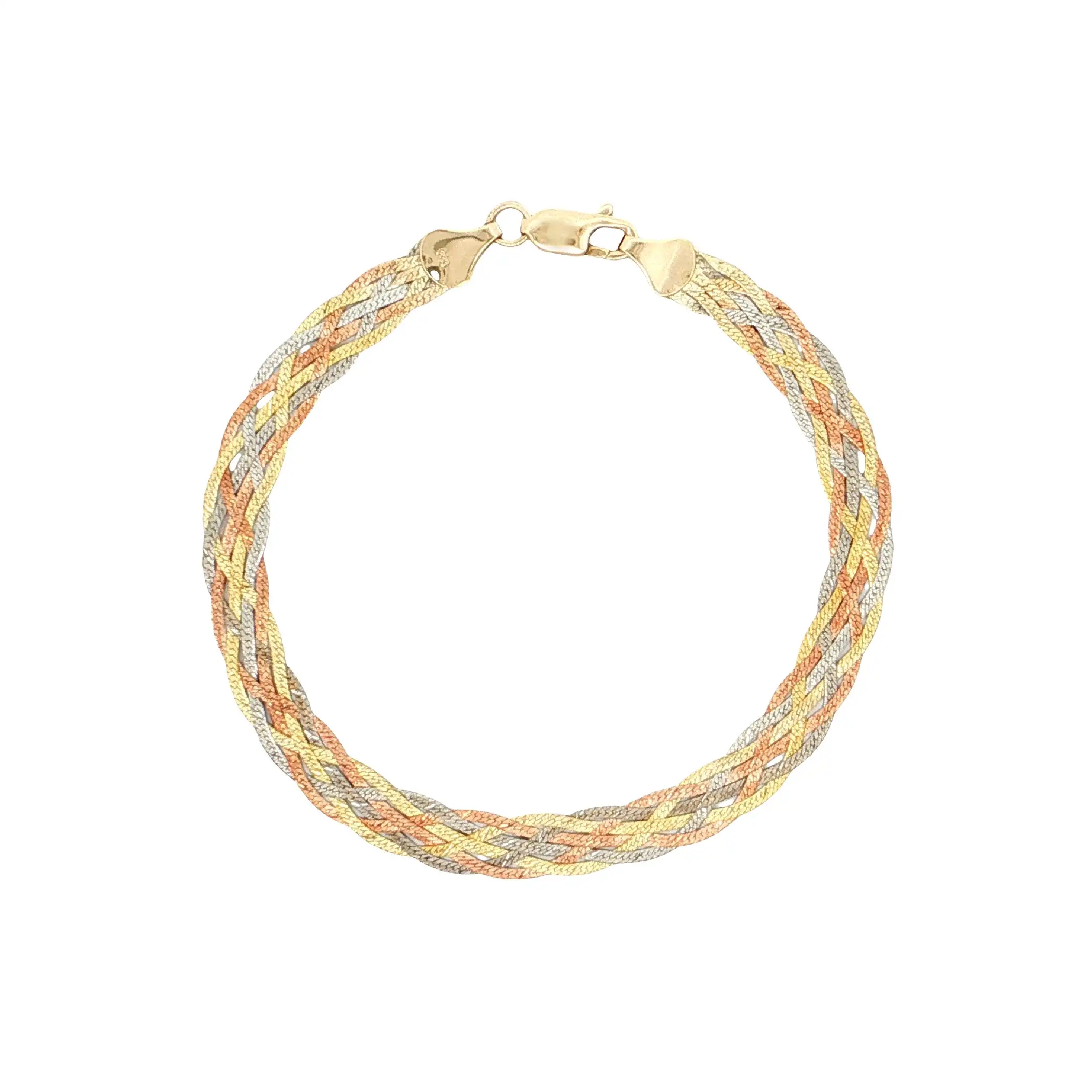 Armband geflochten Tricolor Armband geflochten Tricolor