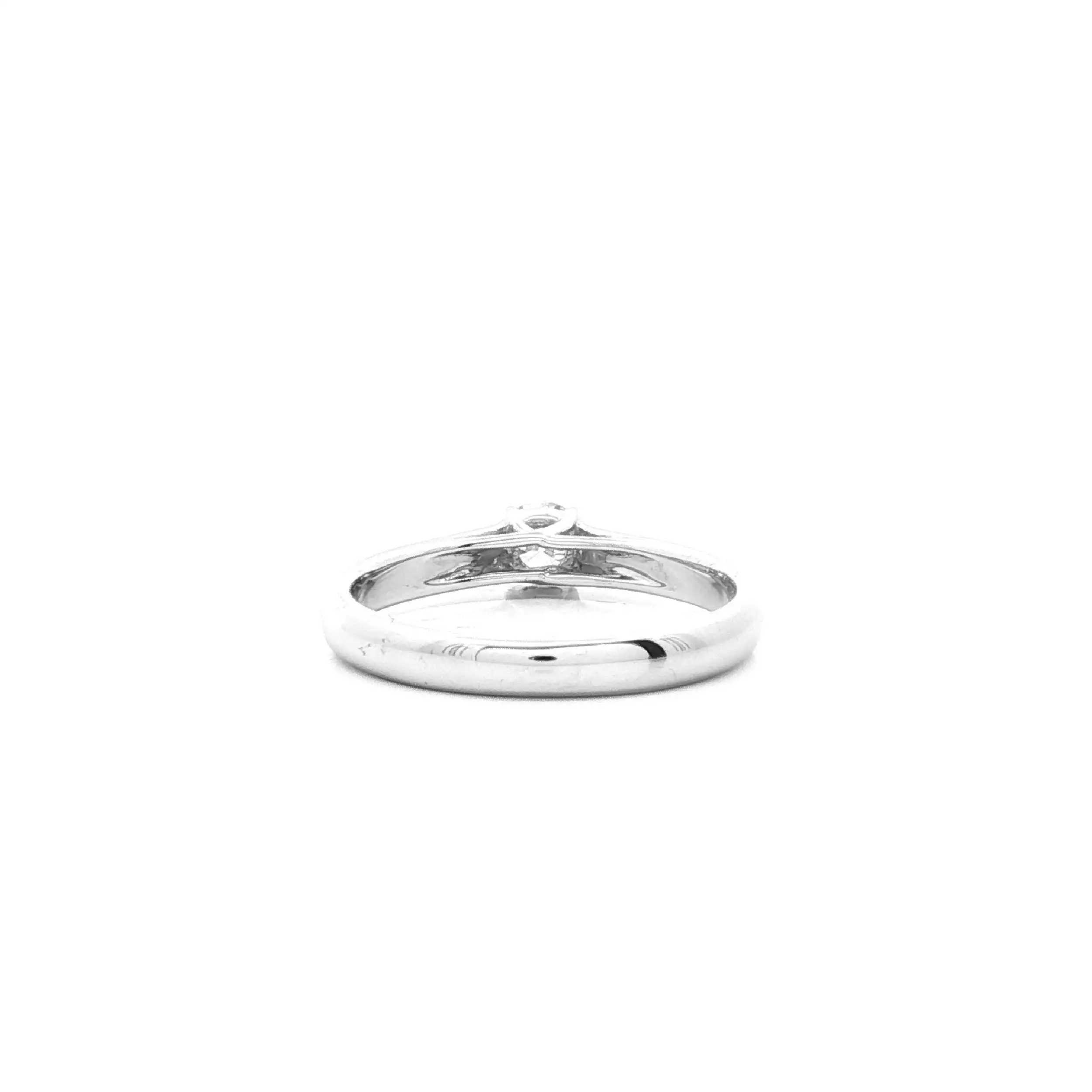 Solitärring Weißgold mit Brillant Solitärring Weißgold mit Brillant