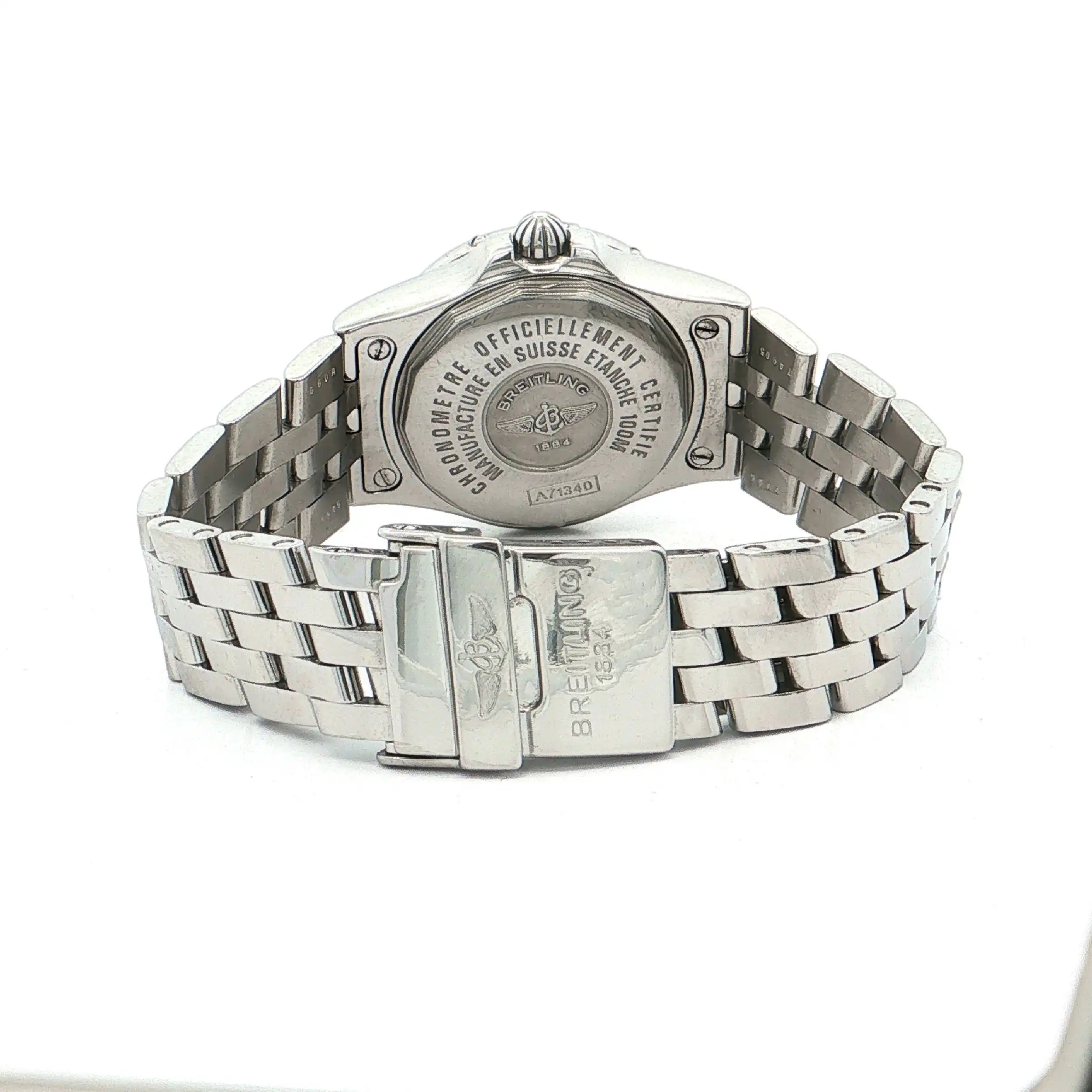 Damenuhr Breitling Starliner Perlmut 30mm Ref.A71340 mit Papieren Damenuhr Breitling Starliner Perlmut 30mm Ref.A71340 mit Papieren