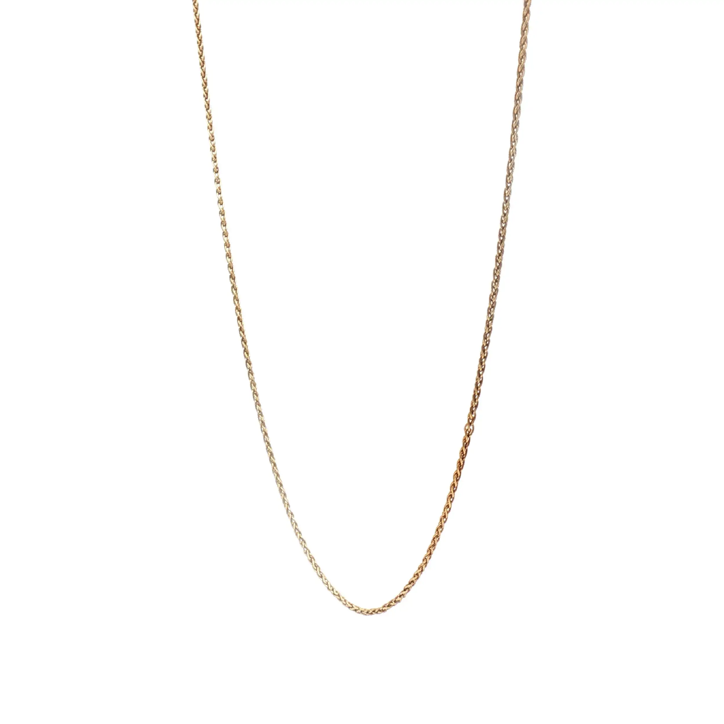 Zopfkette Gelbgold Zopfkette Gelbgold