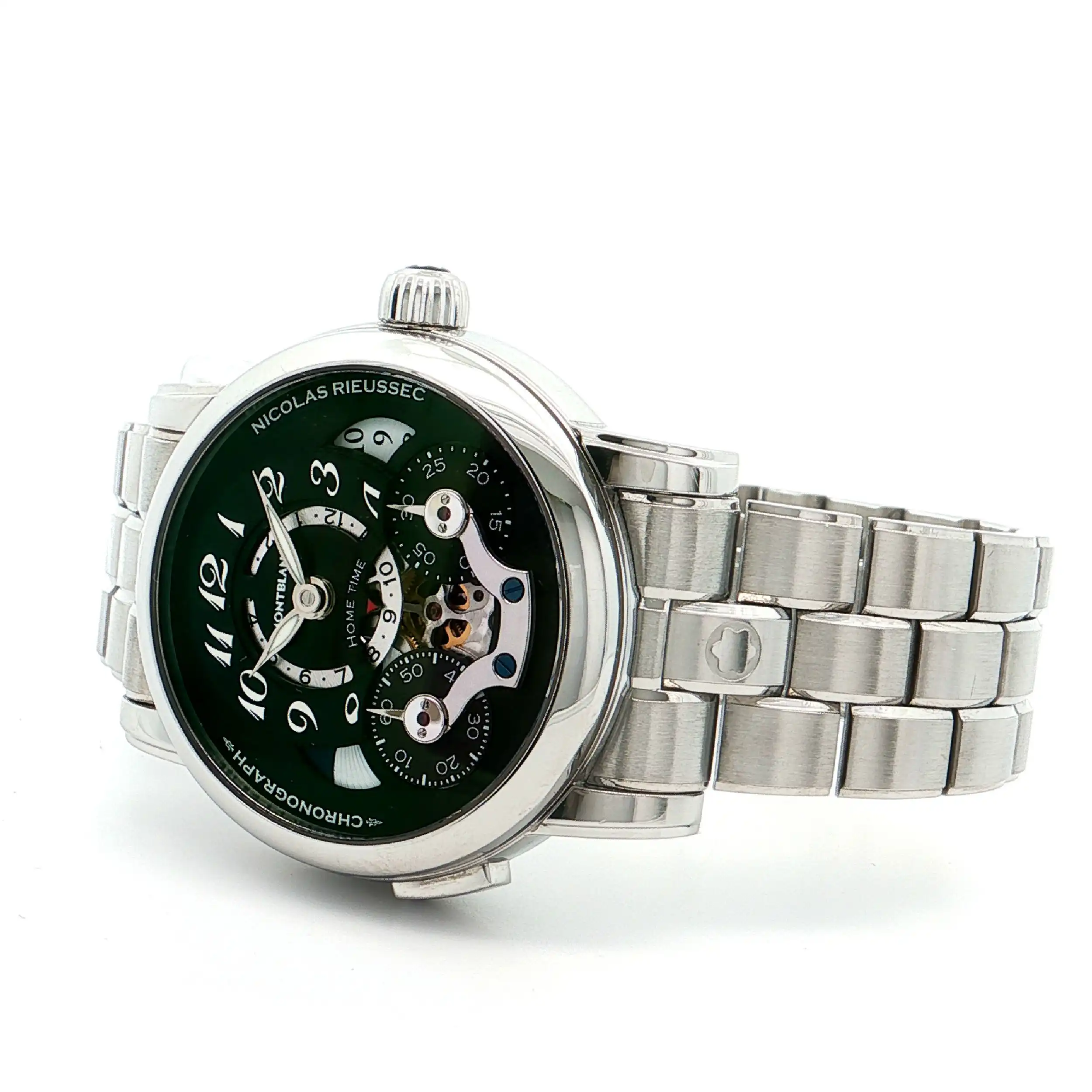 Herrenuhr Montblanc Nicolas Rieussec Automatik Ref.107070 mit Box und Papieren