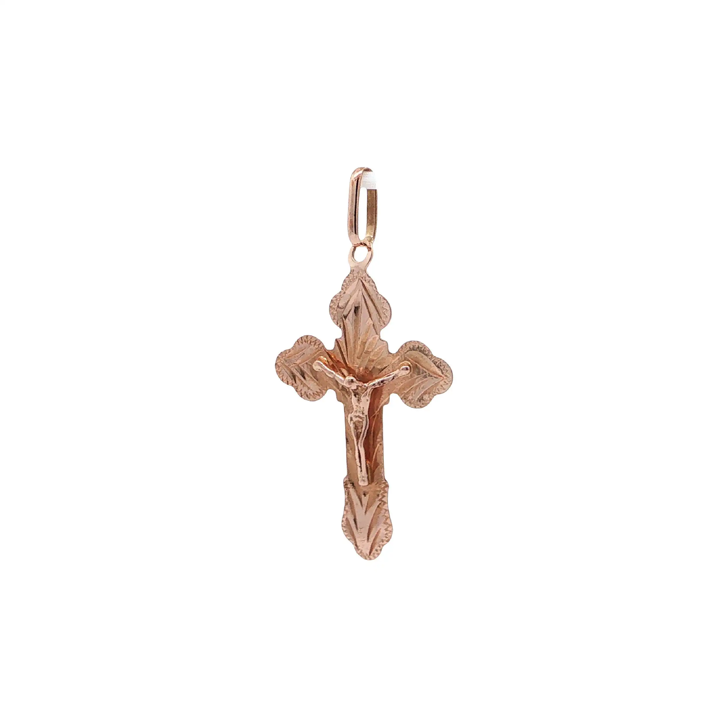 Anhänger Roségold Kreuz Anhänger Roségold Kreuz