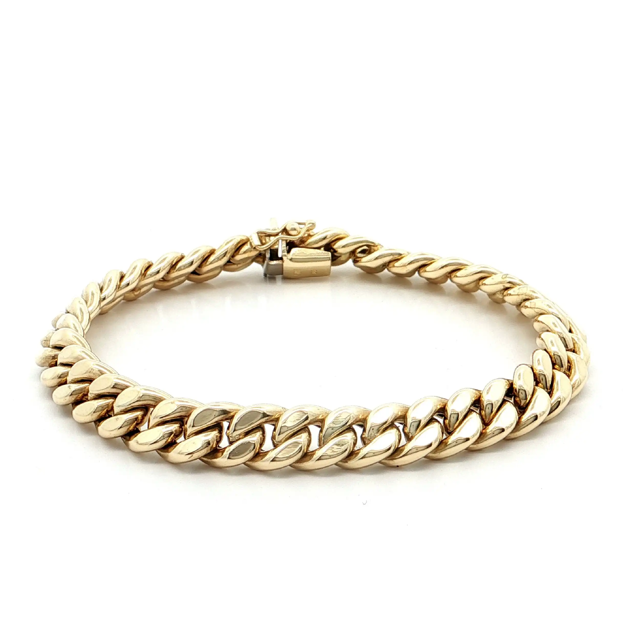 Panzerarmband Gelbgold