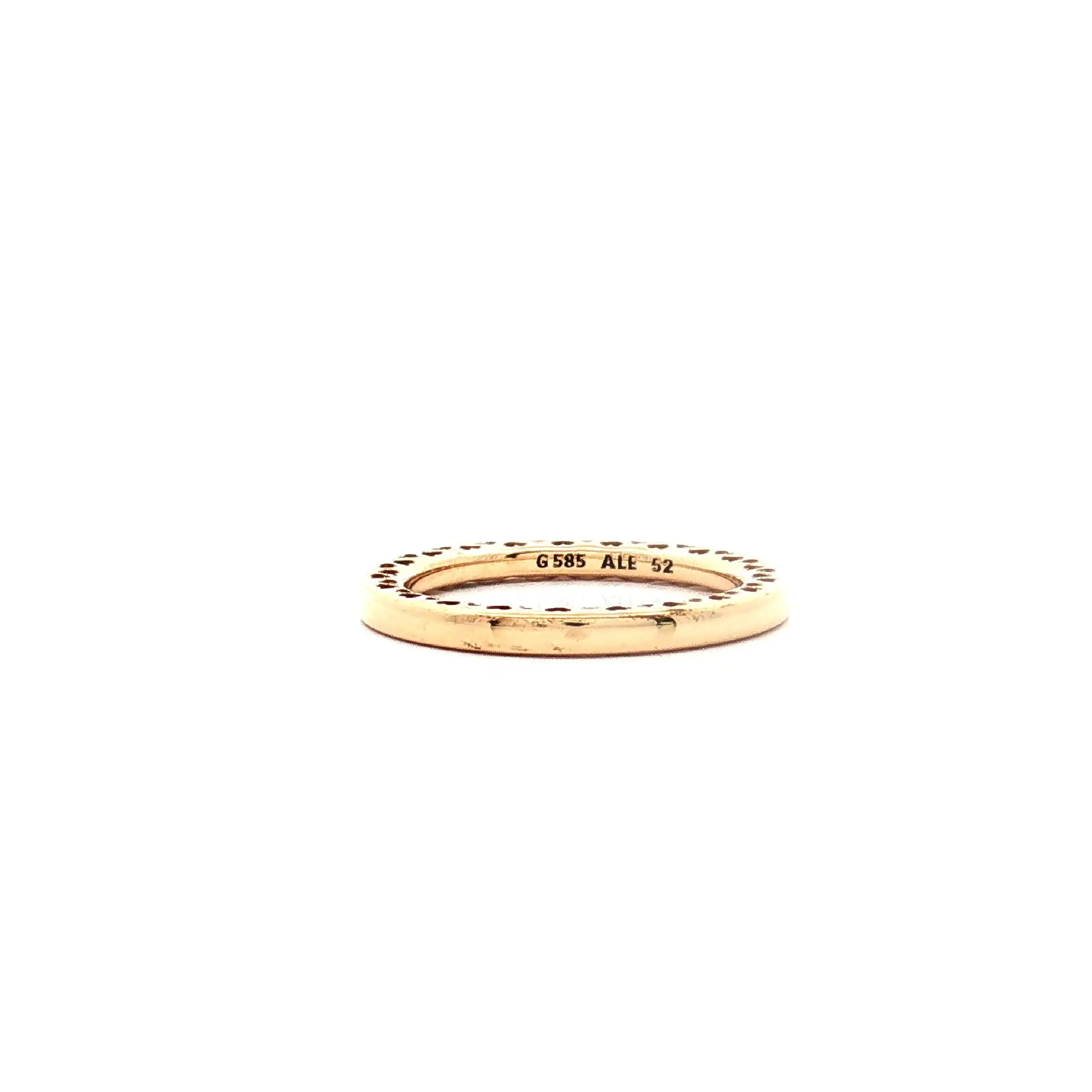 Ring Gelbgold Pandora hohl mit Herzen Ring Gelbgold Pandora hohl mit Herzen