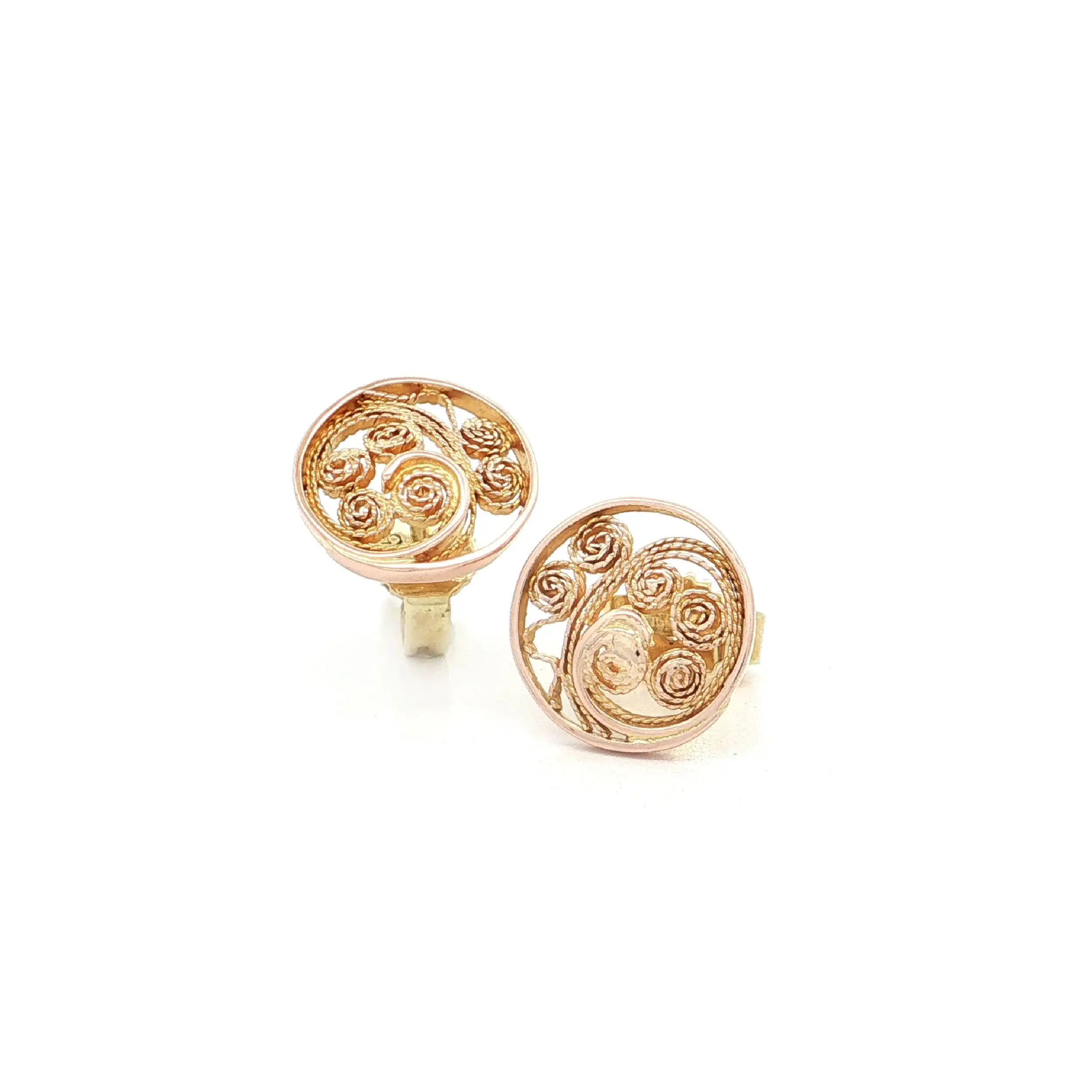 Ohrstecker Gelbgold