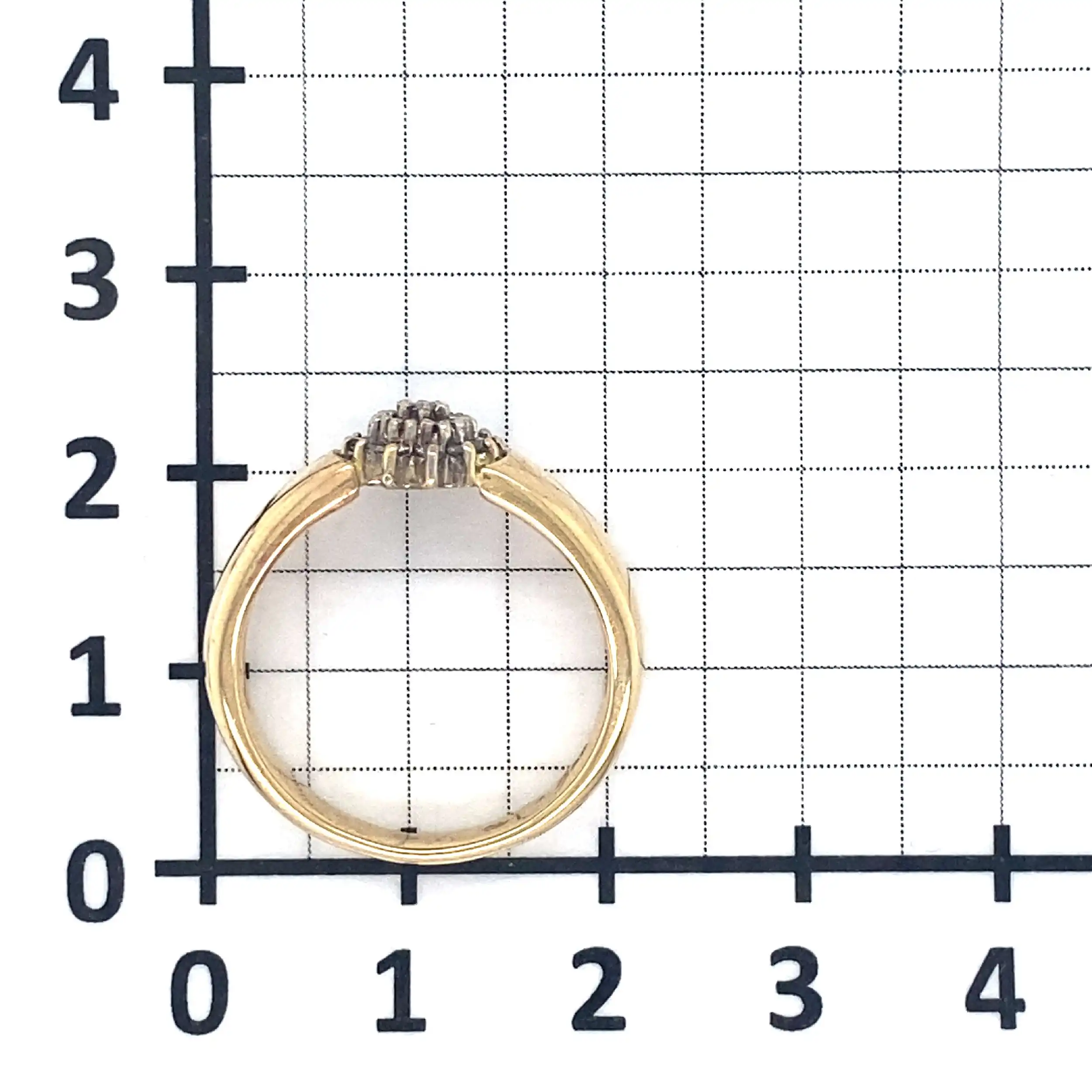 Ring Gelbgold mit Brillanten Ring Gelbgold mit Brillanten