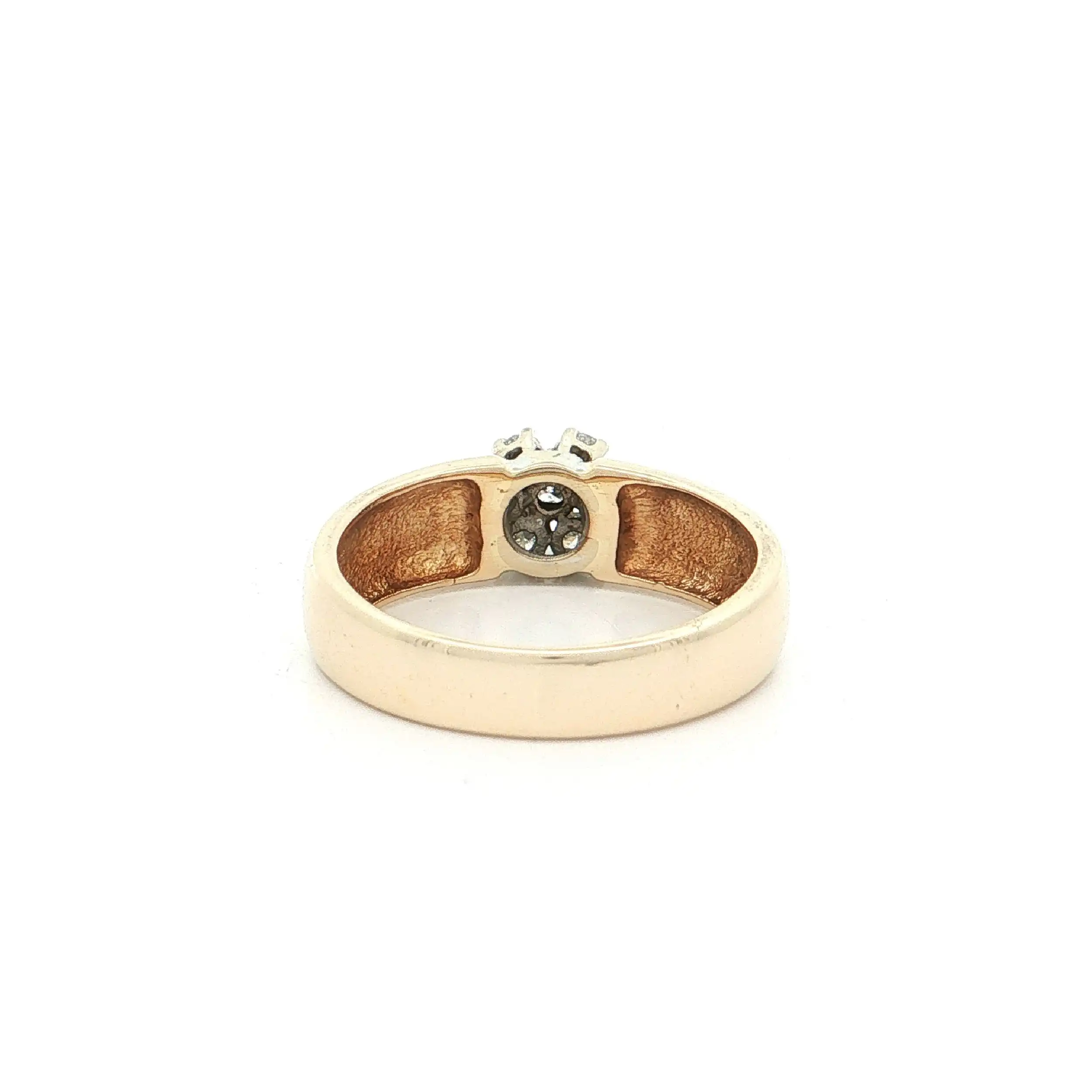 Ring Bicolor mit Brillanten Ring Bicolor mit Brillanten