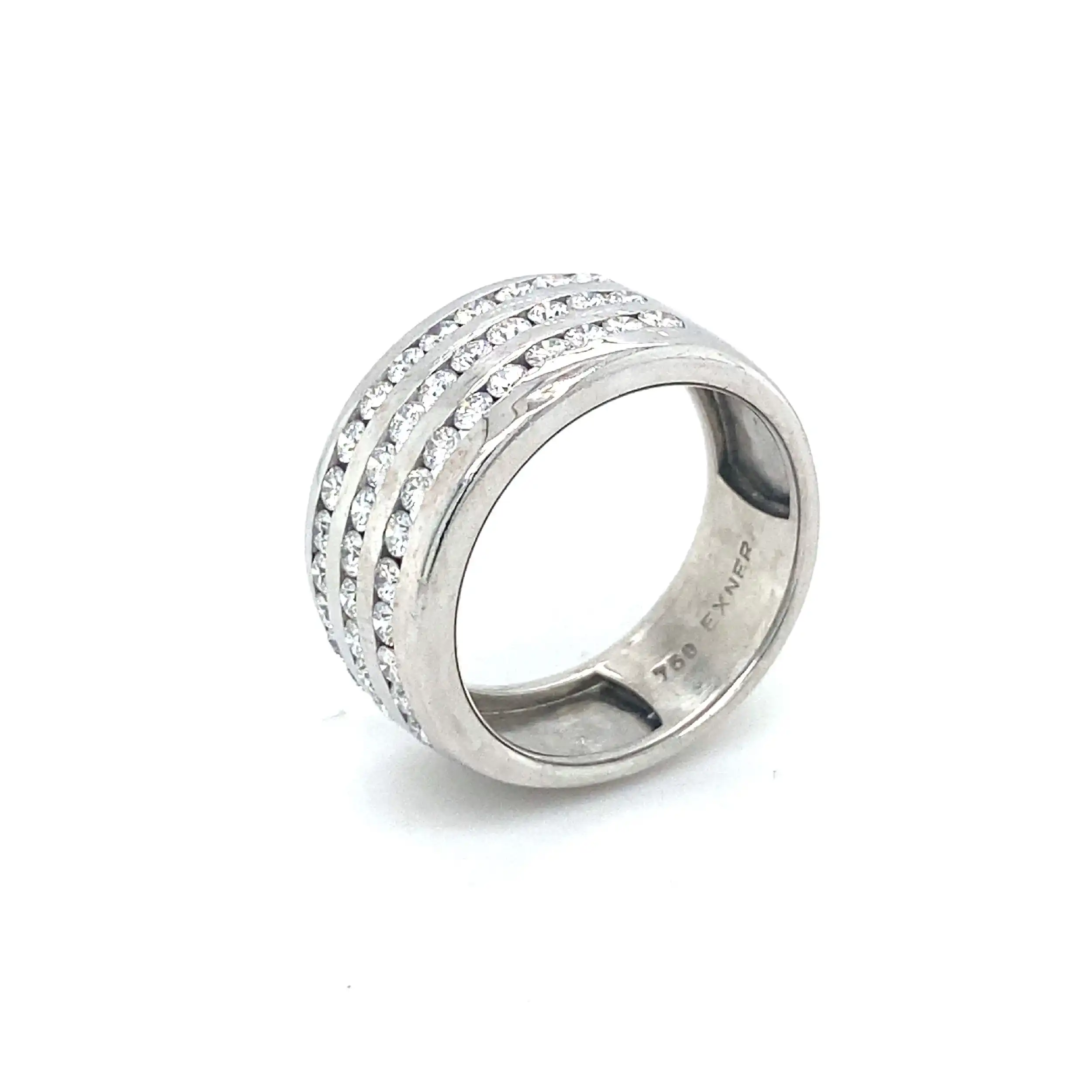 Ring Weißgold mit Brillanten