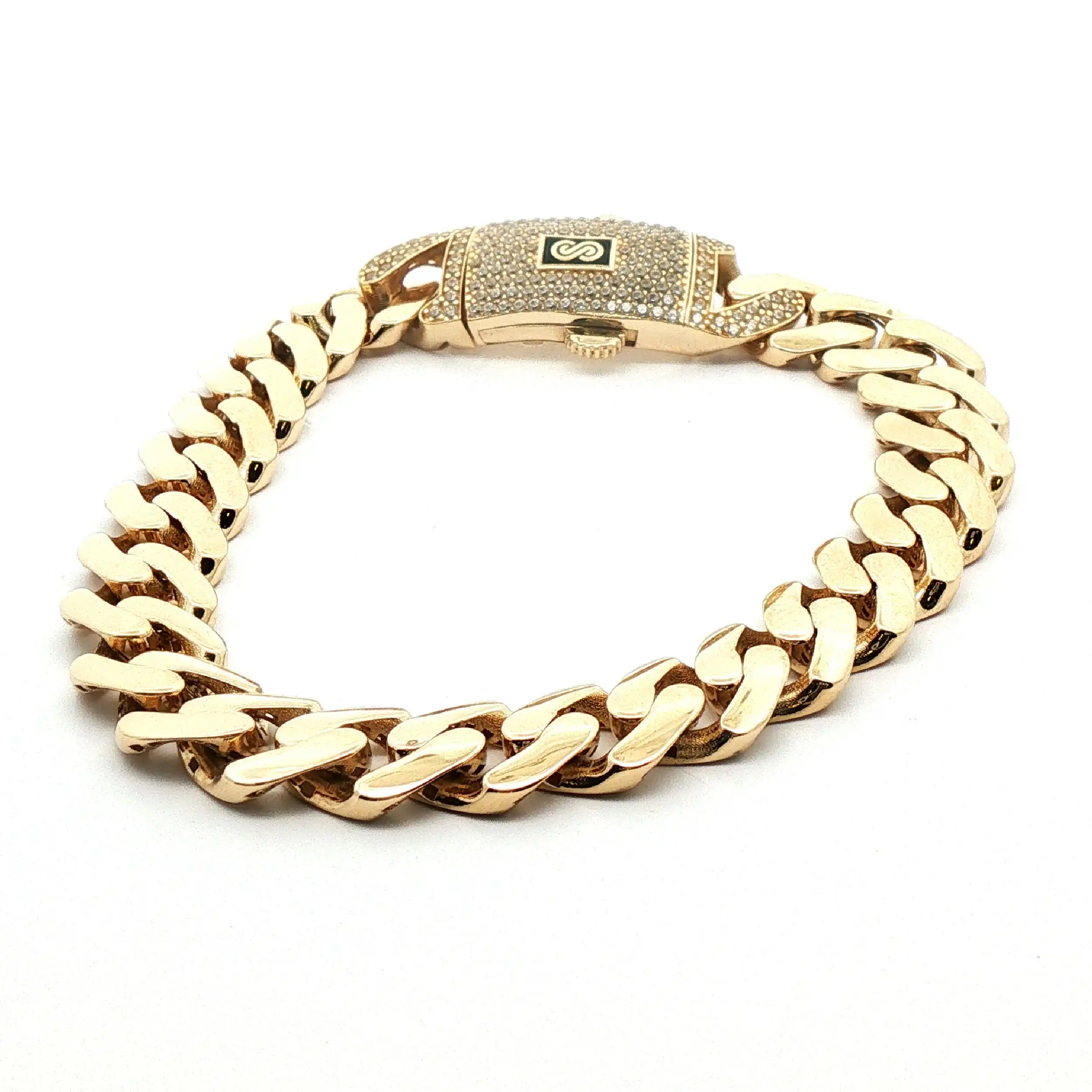 Armband Gelbgold mit Zirkonia Armband Gelbgold mit Zirkonia