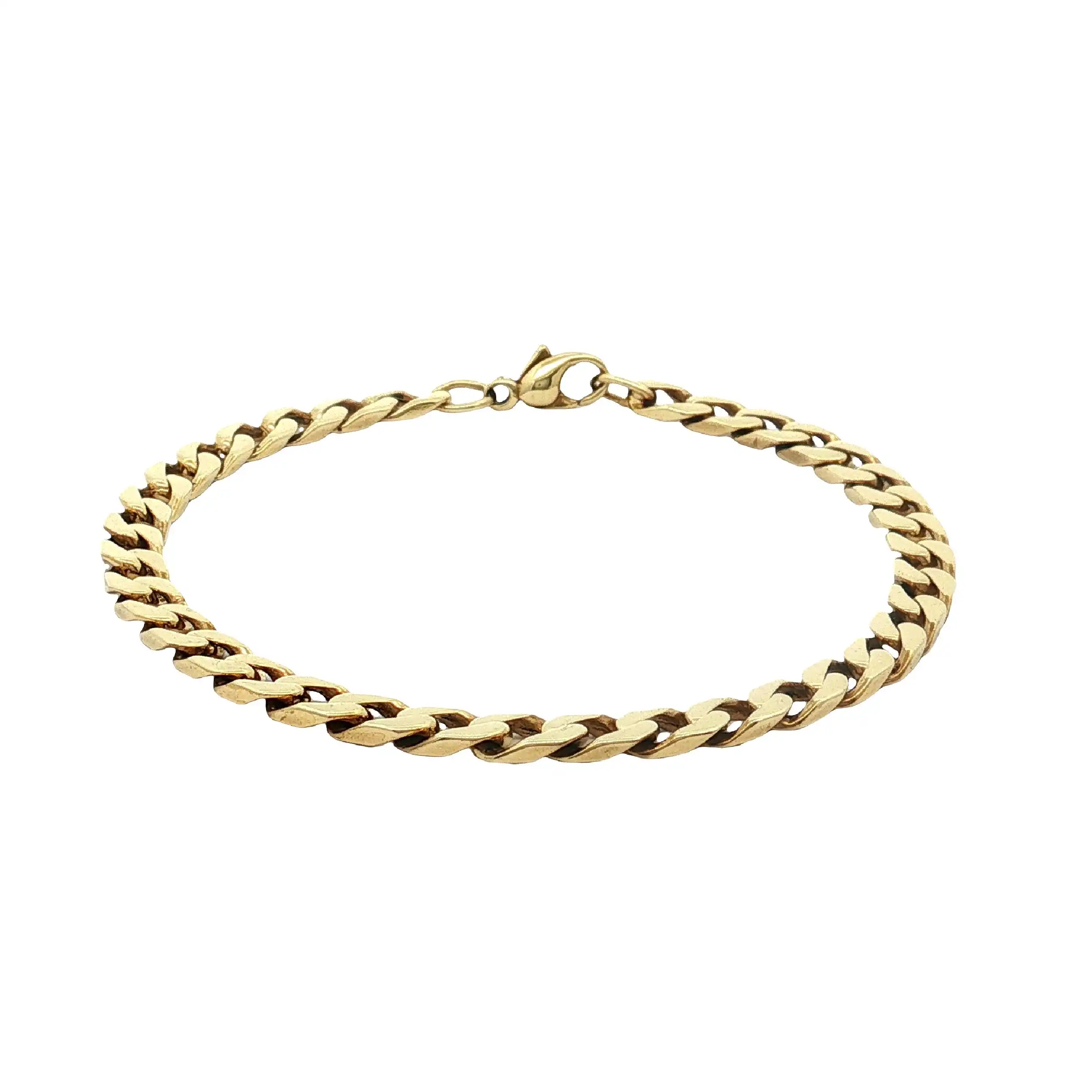 Panzerarmband Gelbgold