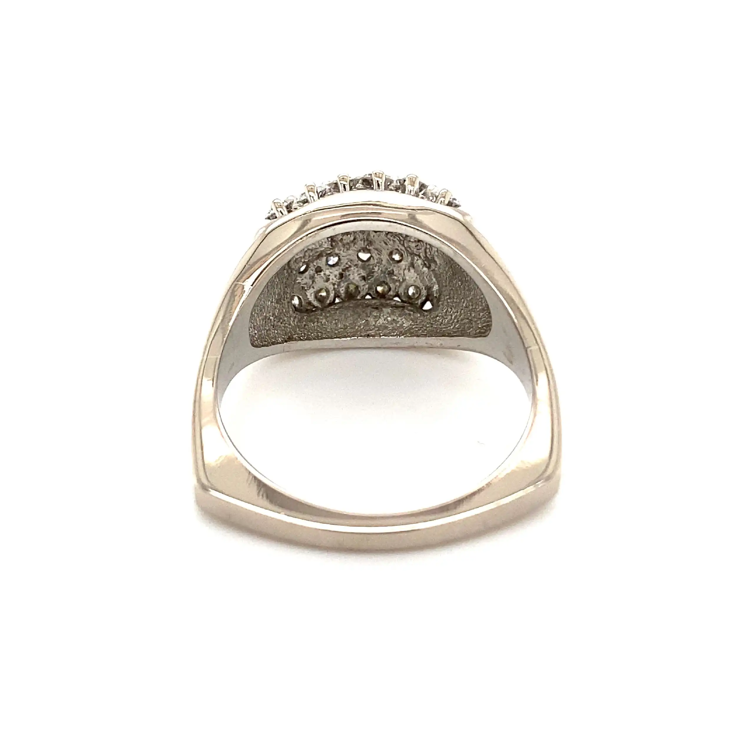 Ring Weißgold mit Brillanten Ring Weißgold mit Brillanten