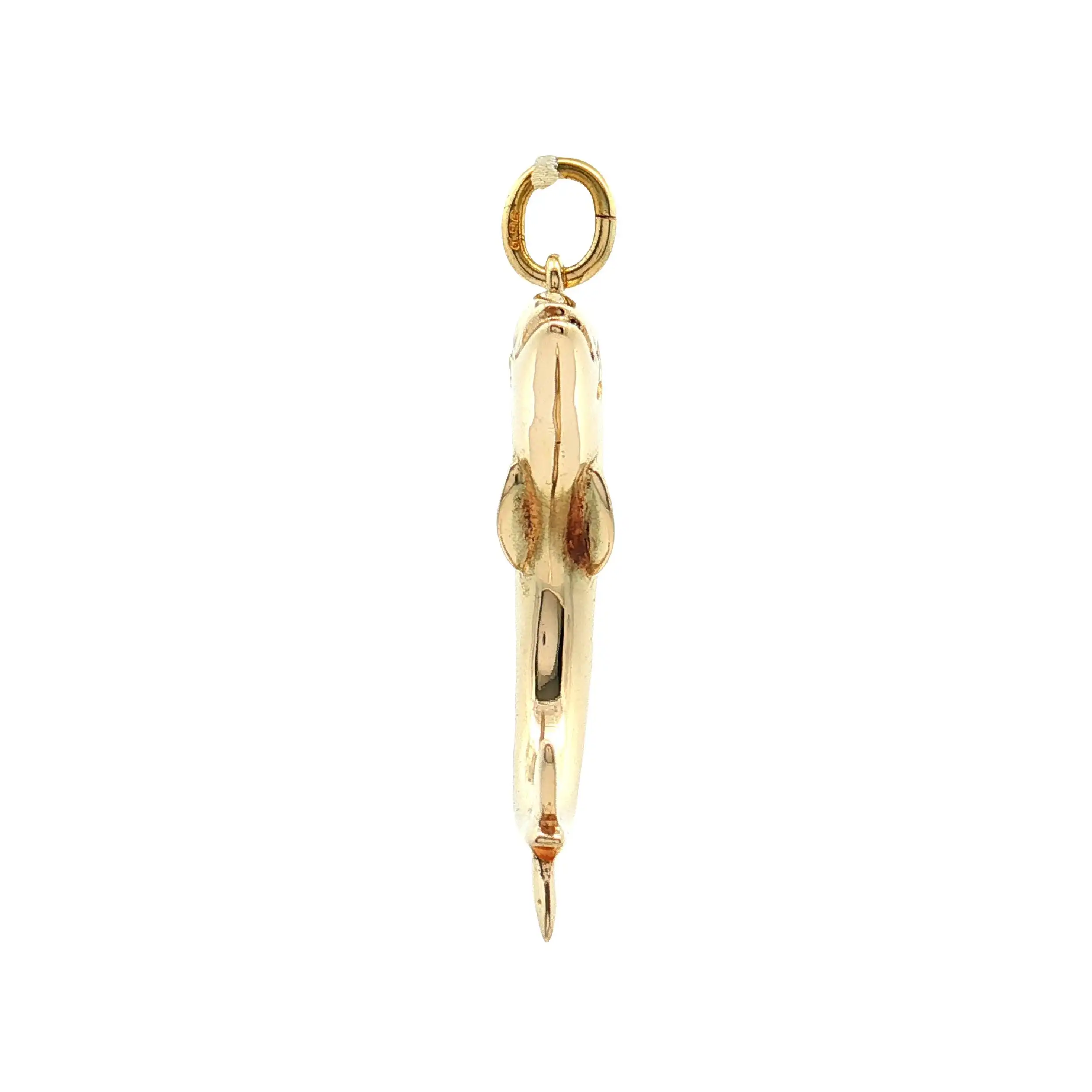 Anhänger Gelbgold Delfin