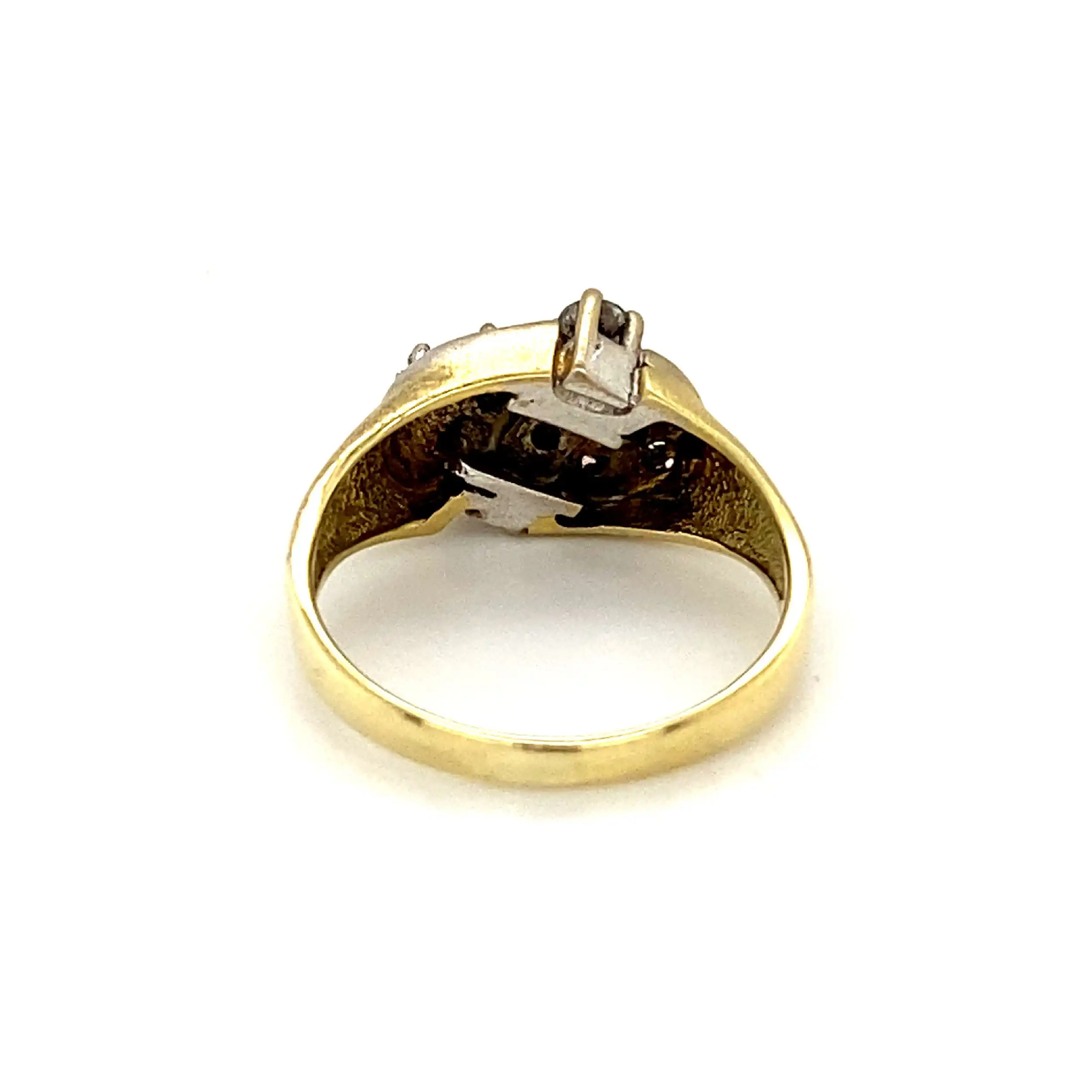Ring Bicolor mit Brillanten Ring Bicolor mit Brillanten