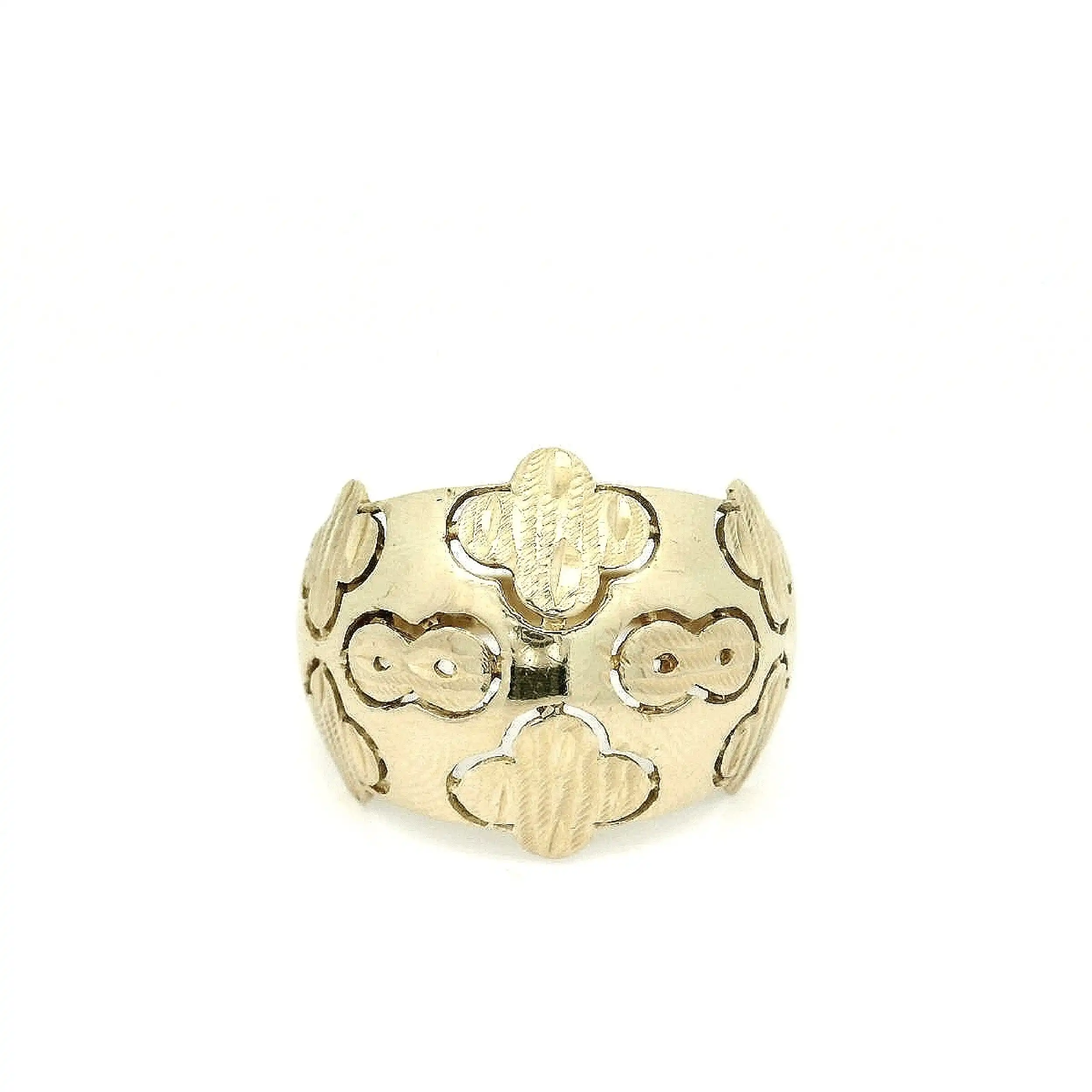 Ring Gelbgold mit Muster Ring Gelbgold mit Muster
