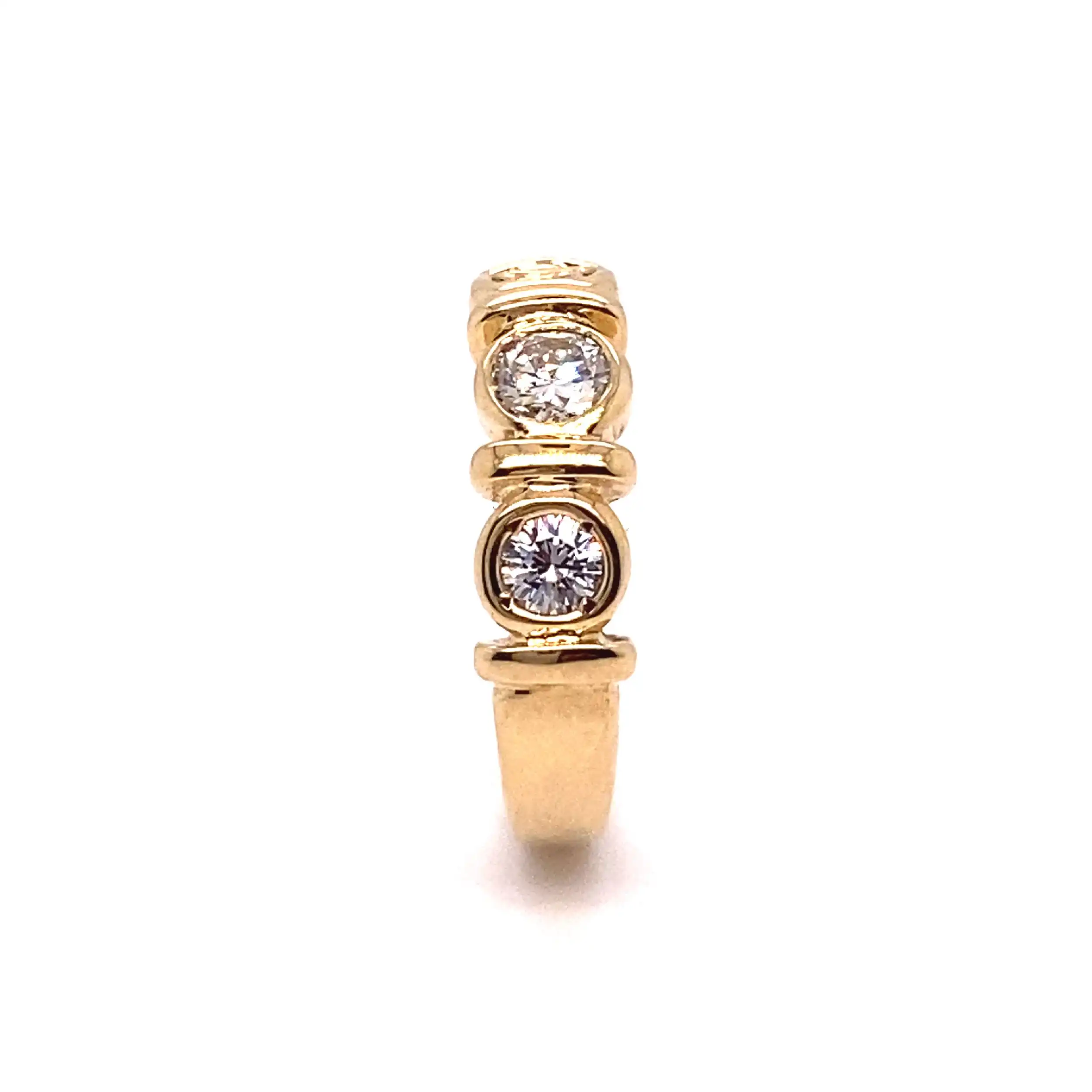 Ring Gelbgold mit Brillanten Ring Gelbgold mit Brillanten