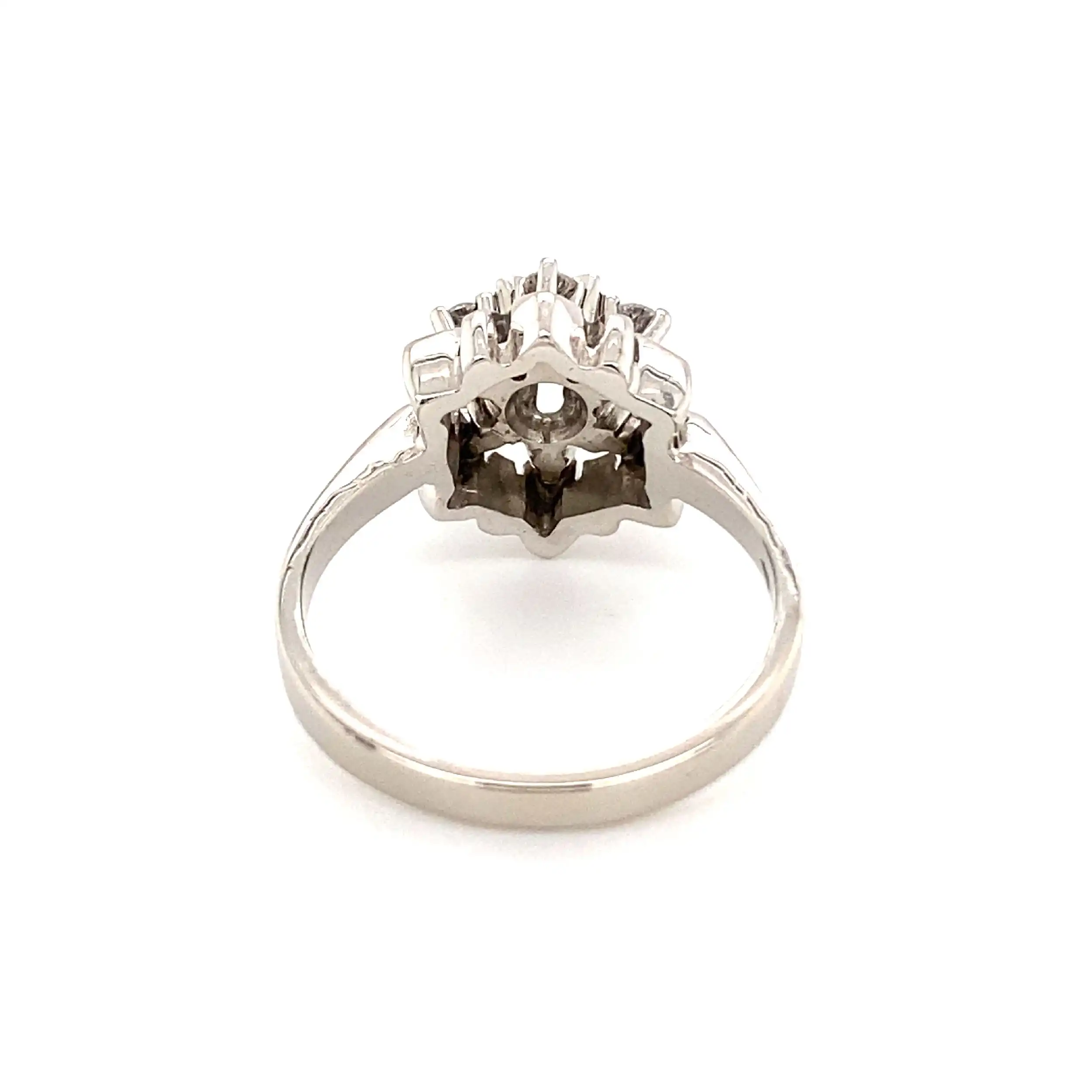 Ring Weißgold mit Brillanten