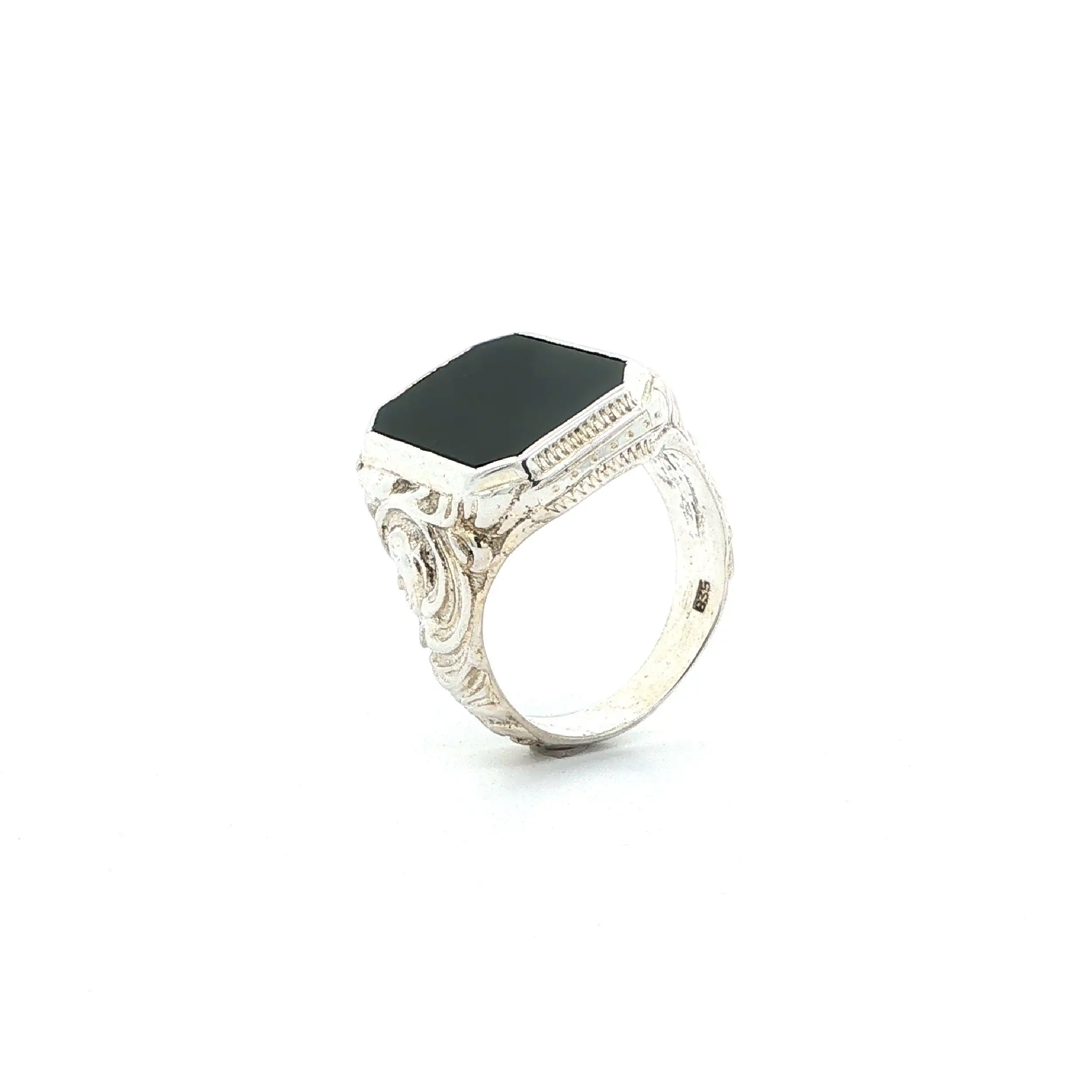 Silberring mit Onyx Silberring mit Onyx