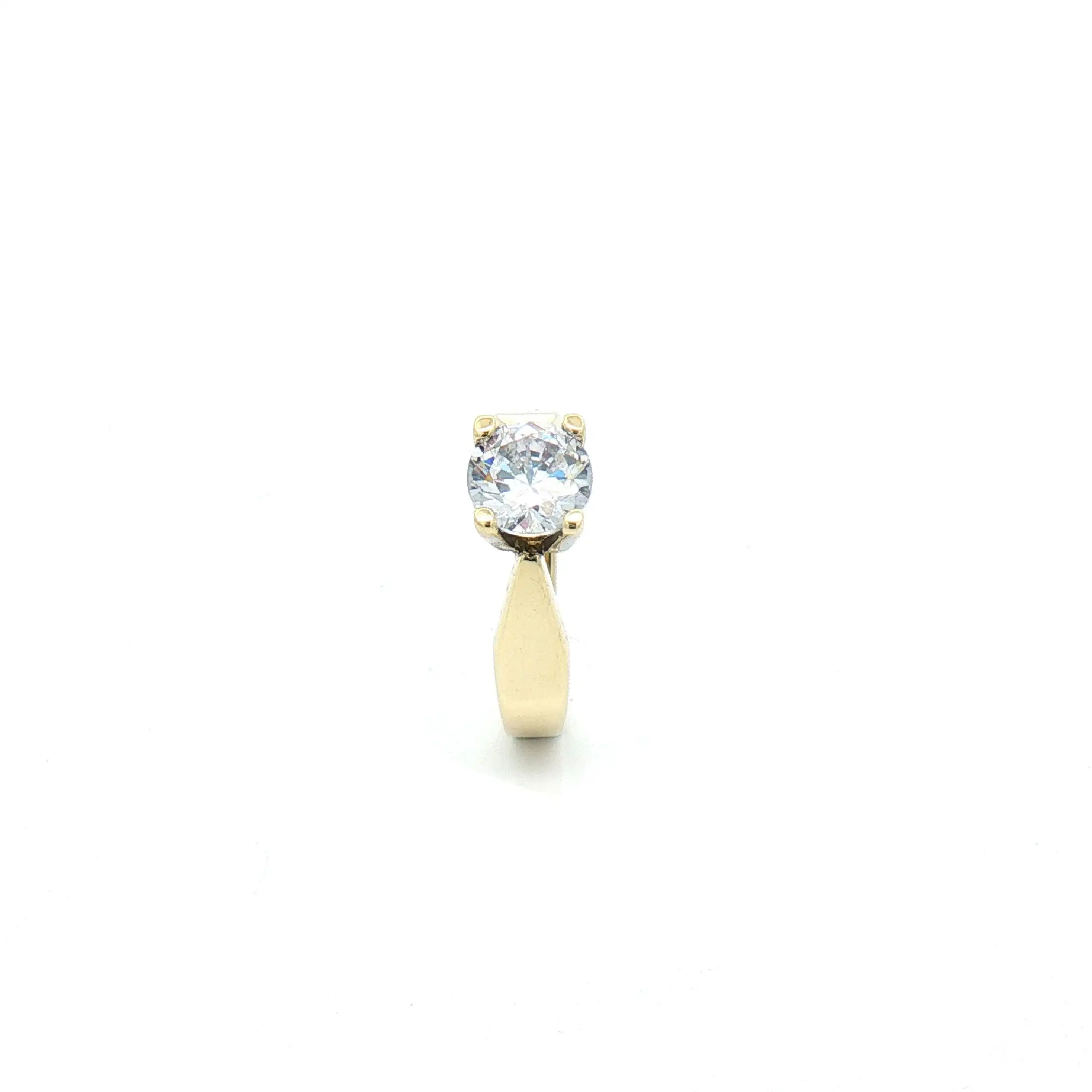 Ring Bicolor mit Zirkonia Ring Bicolor mit Zirkonia