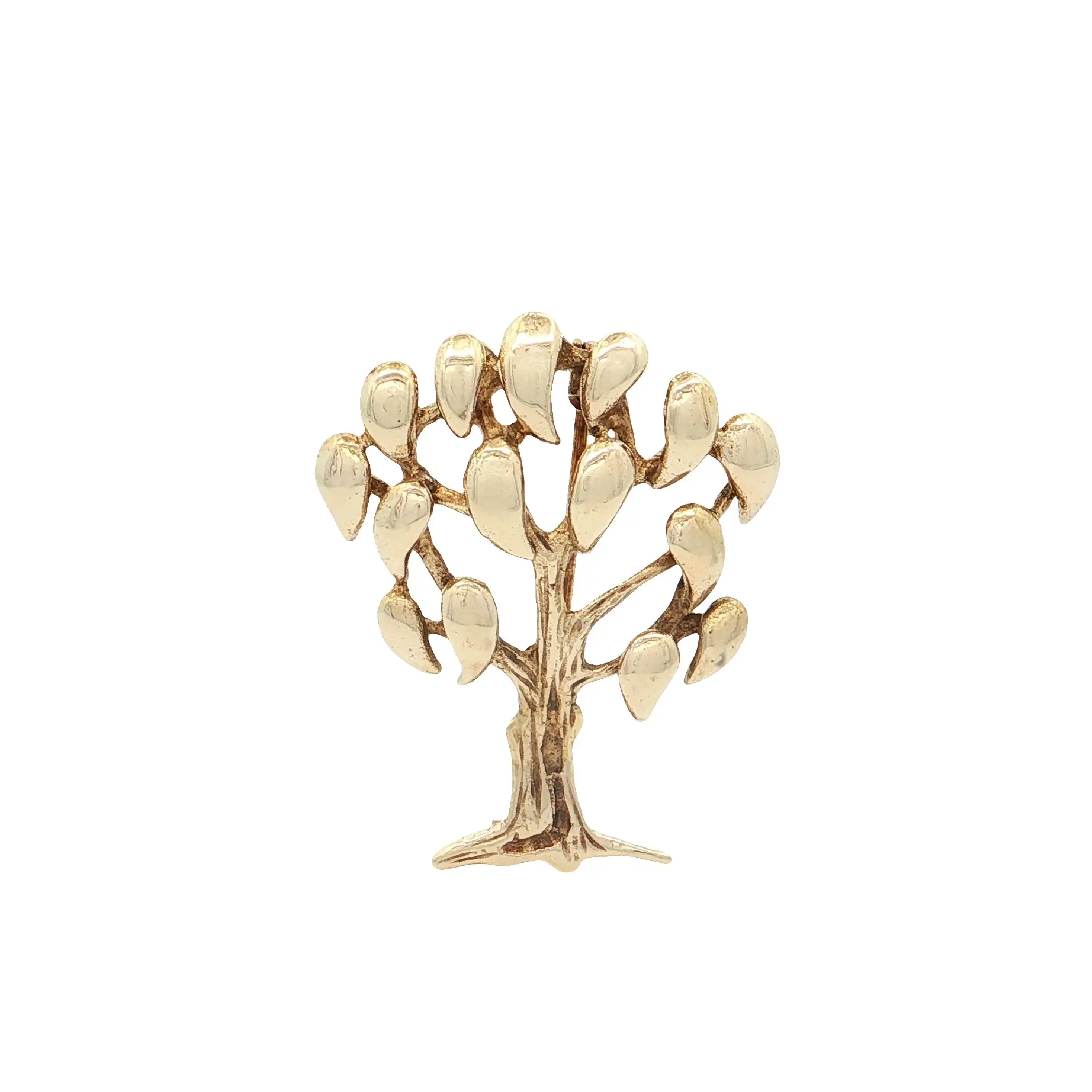 Brosche Gelbgold "Baum" Brosche Gelbgold "Baum"