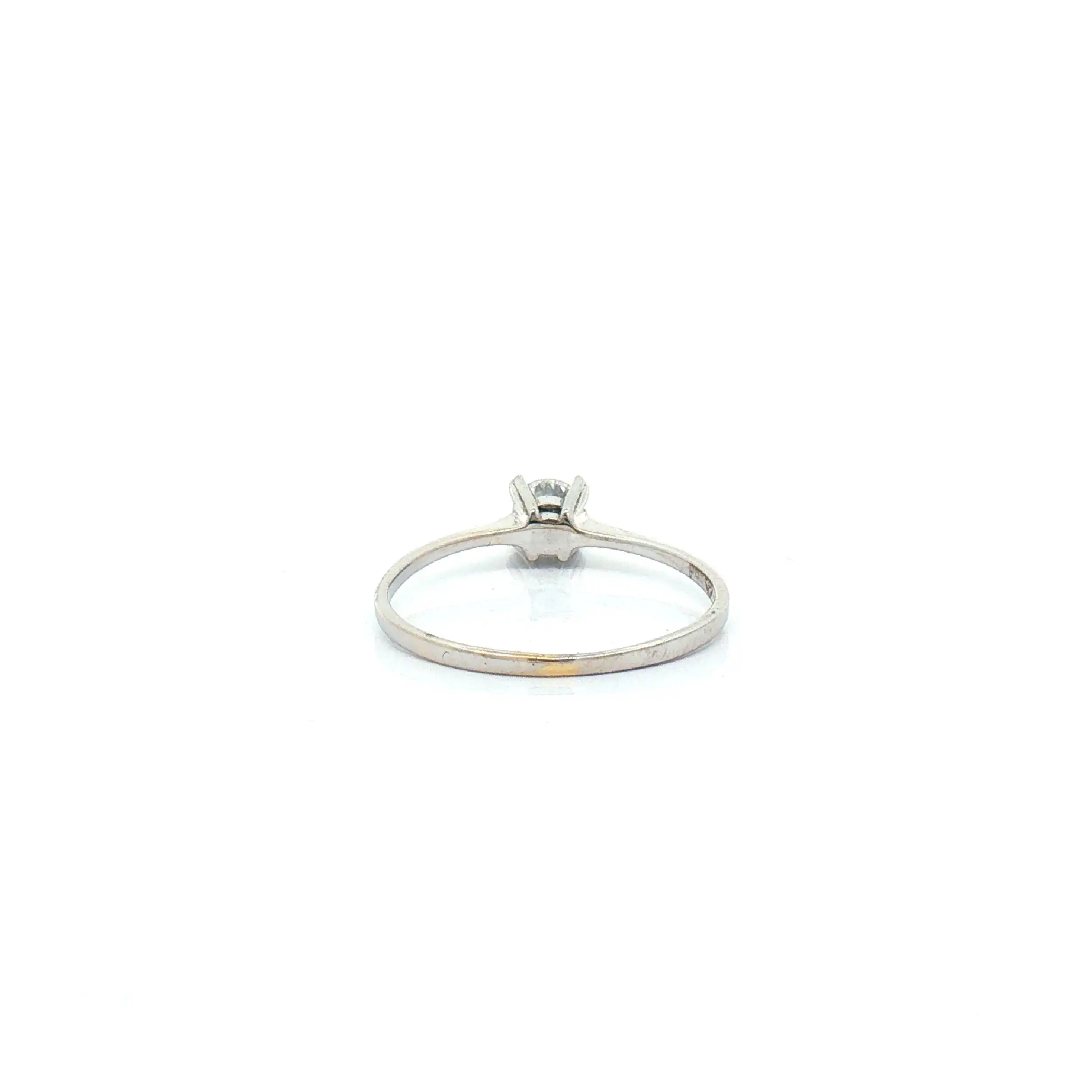 Ring Weißgold mit Zirkonia