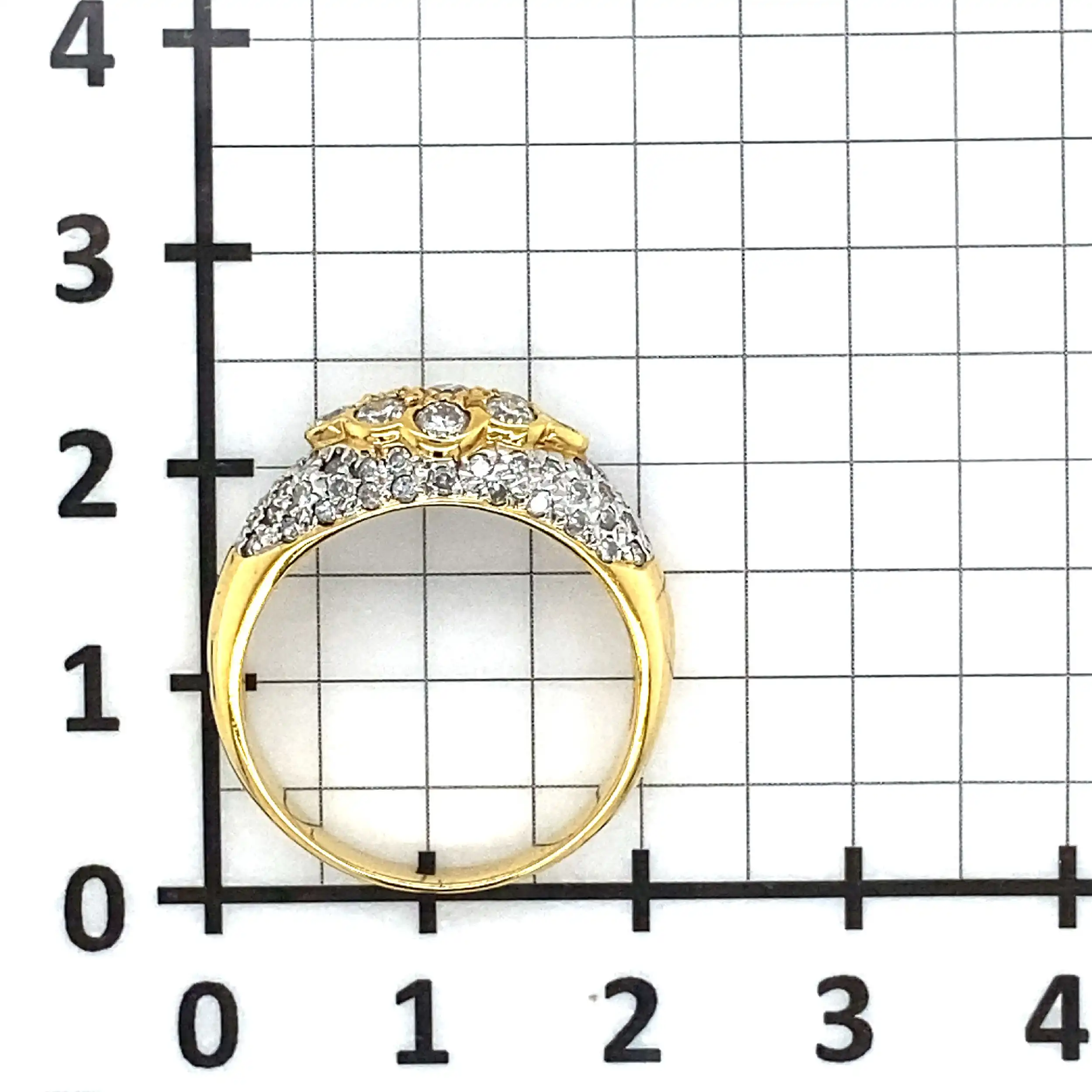 Ring Gelbgold mit Brillanten Ring Gelbgold mit Brillanten