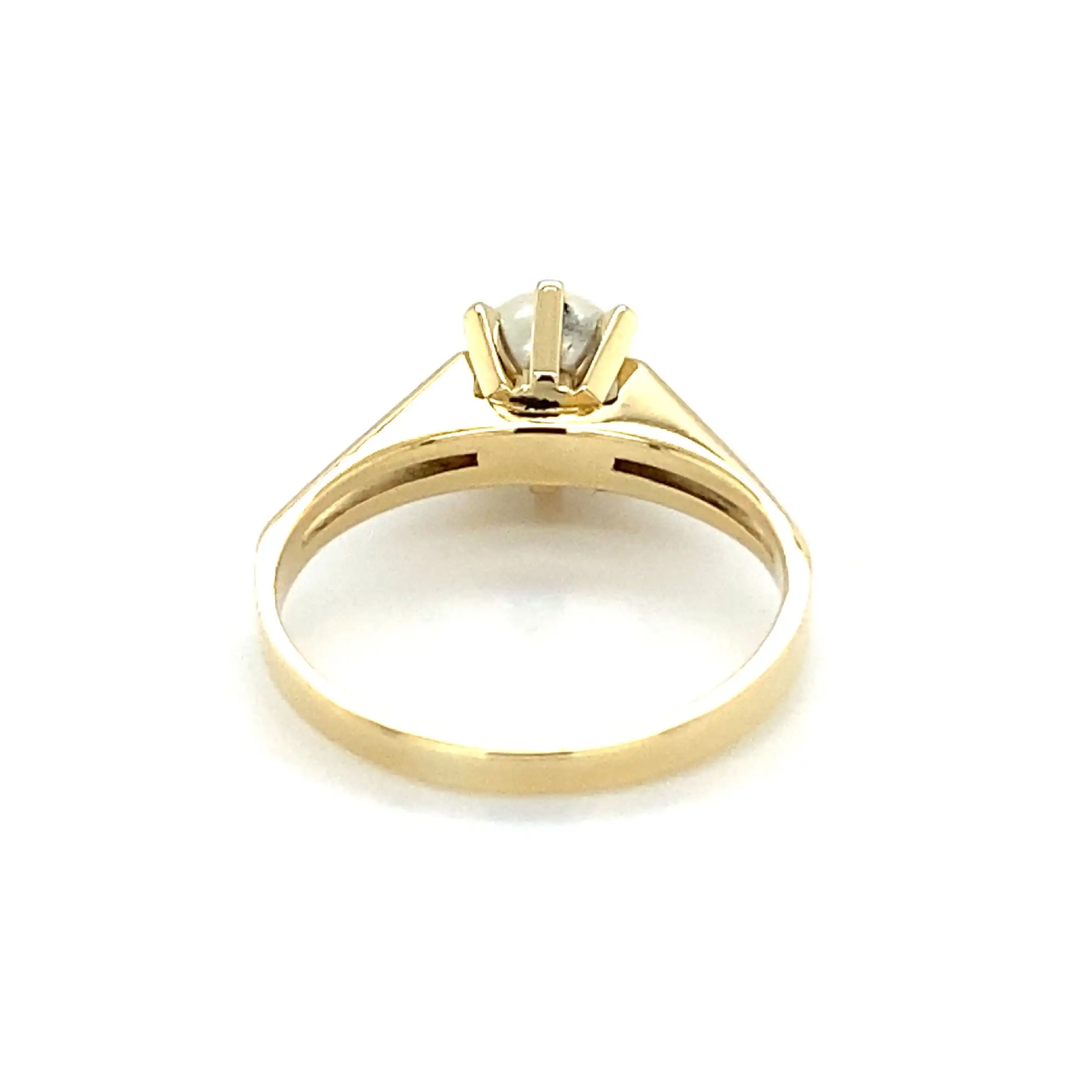 Ring Gelbgold mit Perle Ring Gelbgold mit Perle