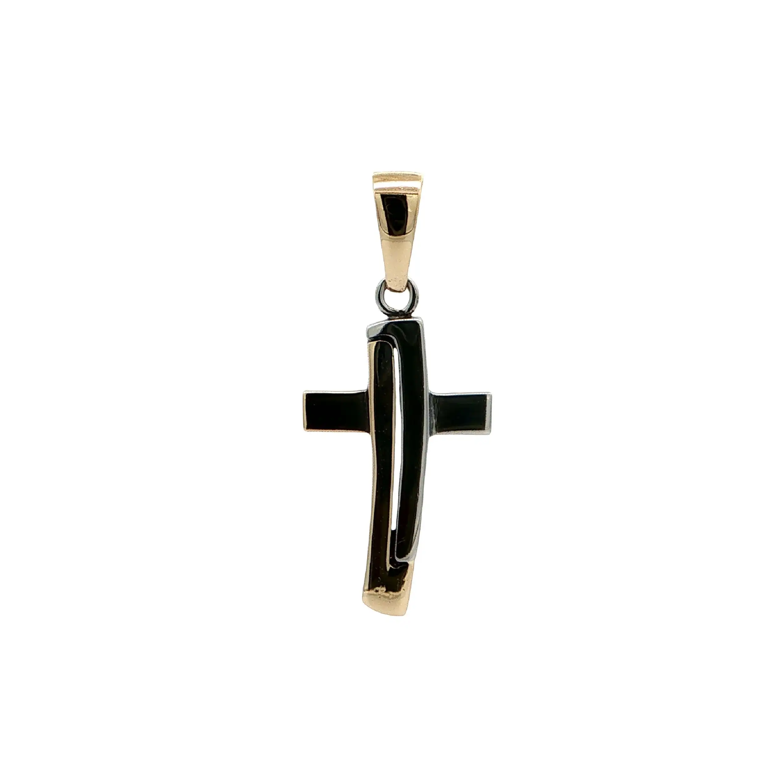 Anhänger Bicolor Kreuz Anhänger Bicolor Kreuz