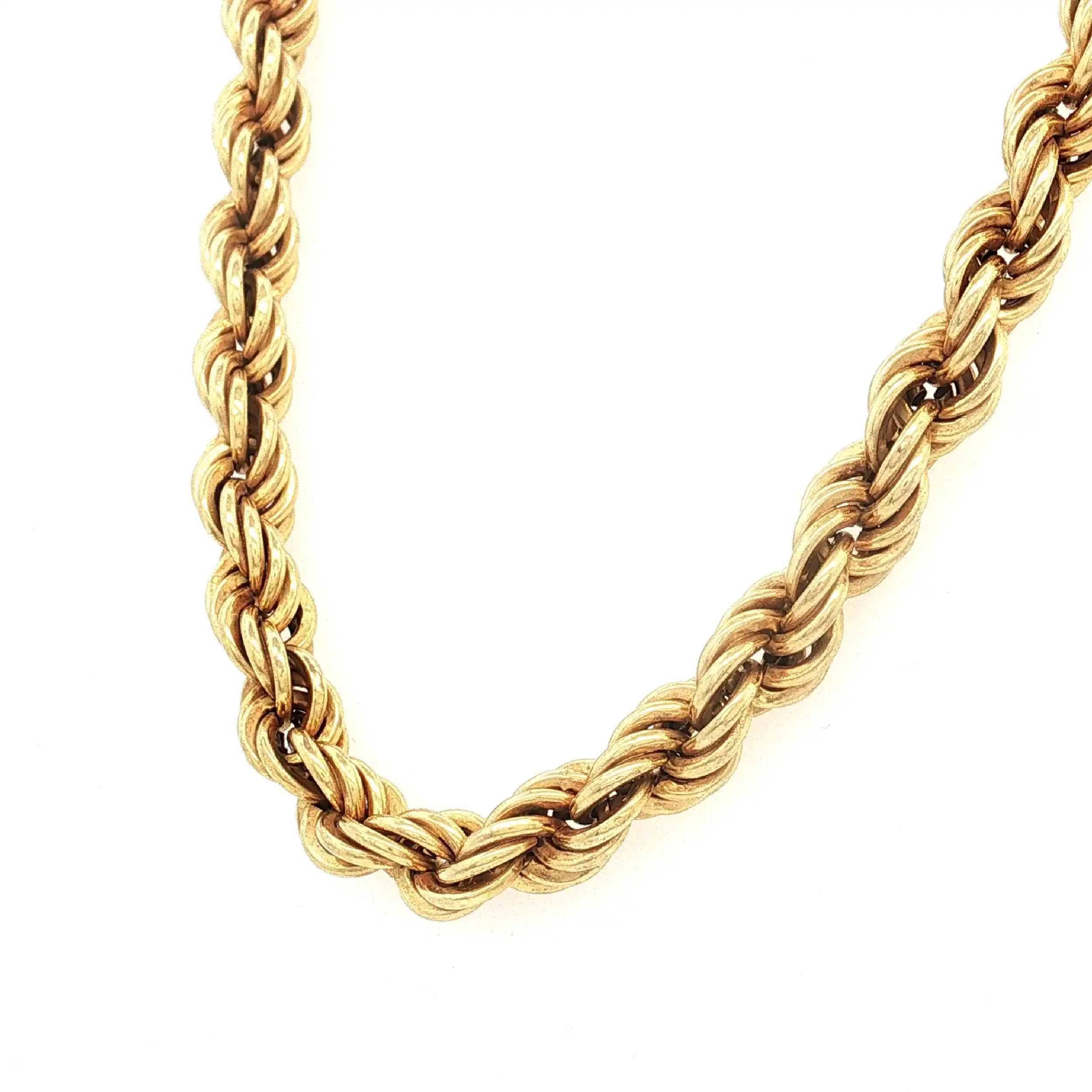 Kette Gelbgold gedreht