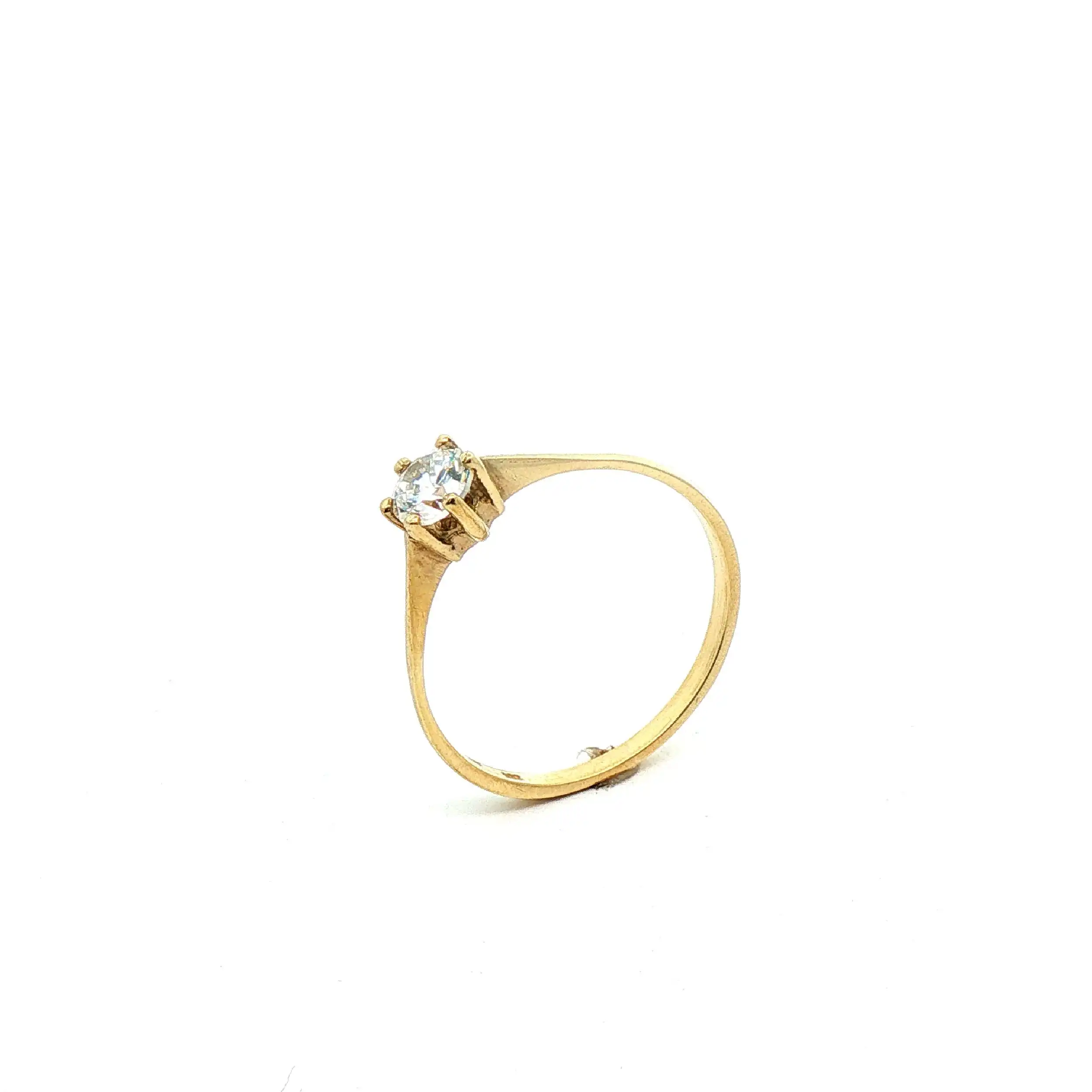 Ring Gelbgold mit Zirkonia