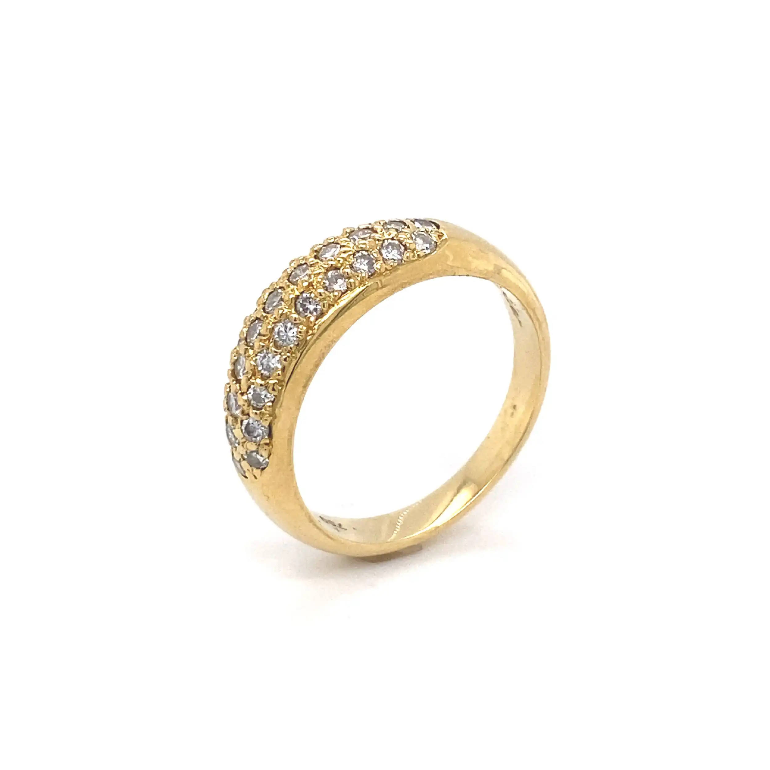 Ring Gelbgold mit Brillanten Ring Gelbgold mit Brillanten