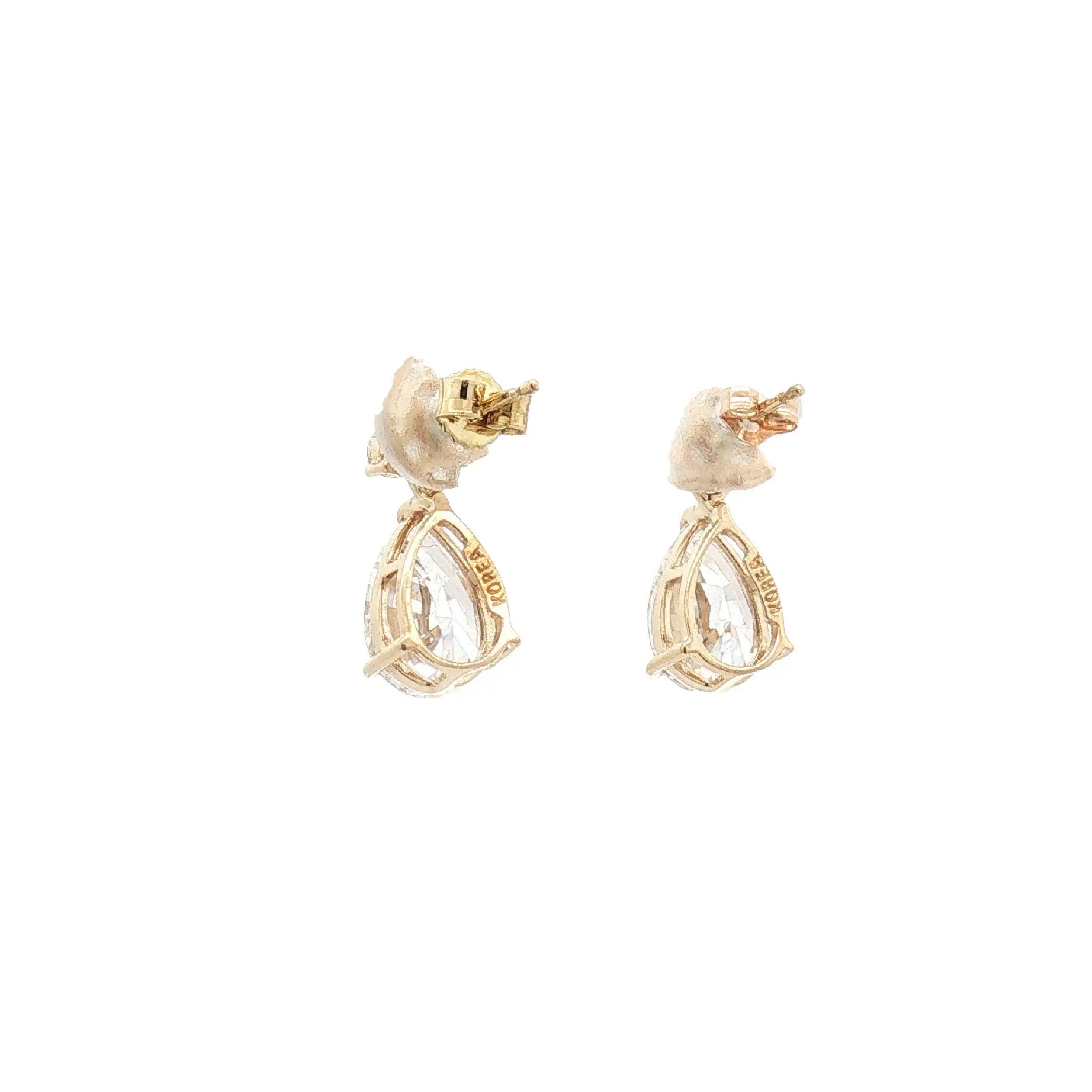 Ohrringe Gelbgold mit Zirkonia