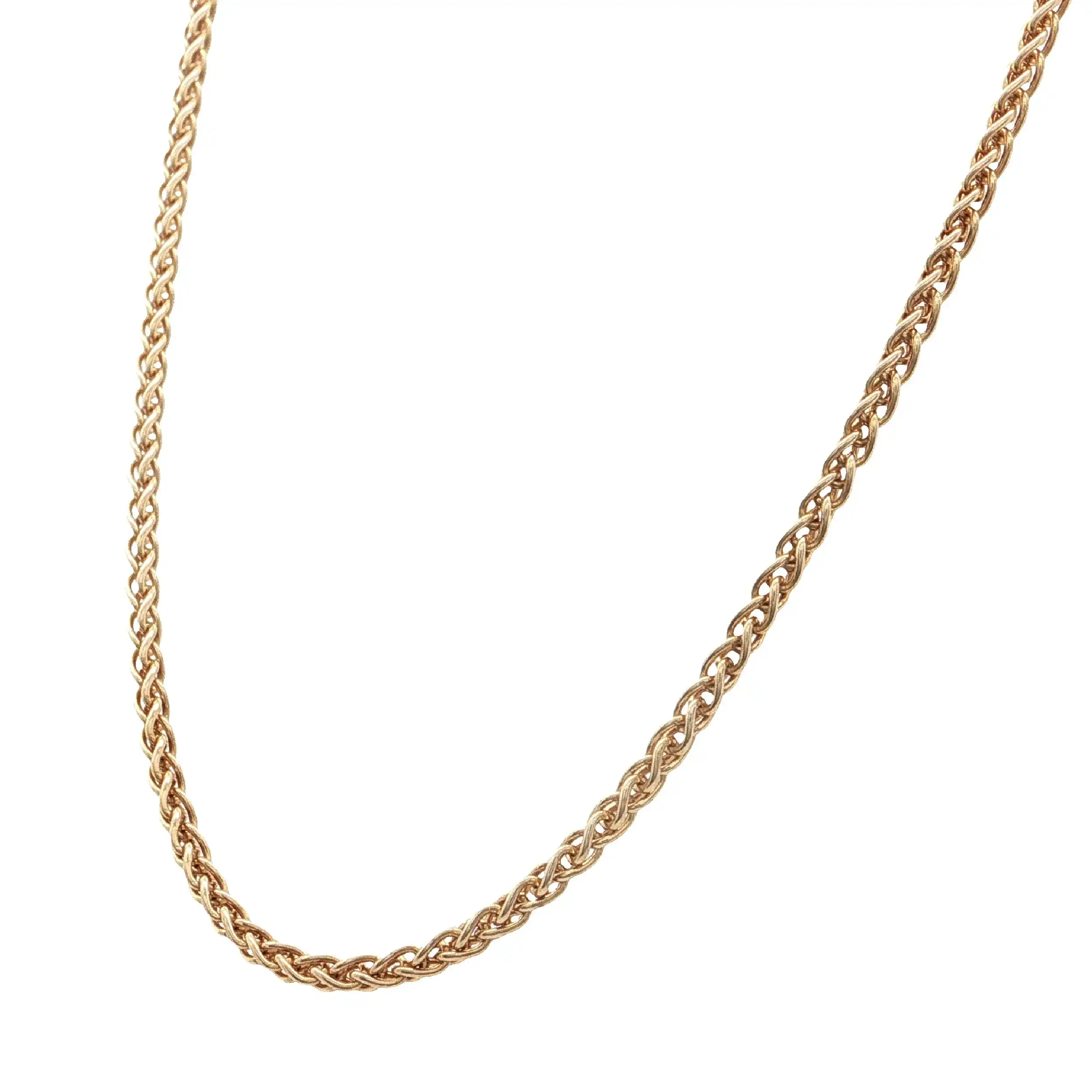 Zopfkette Gelbgold Zopfkette Gelbgold