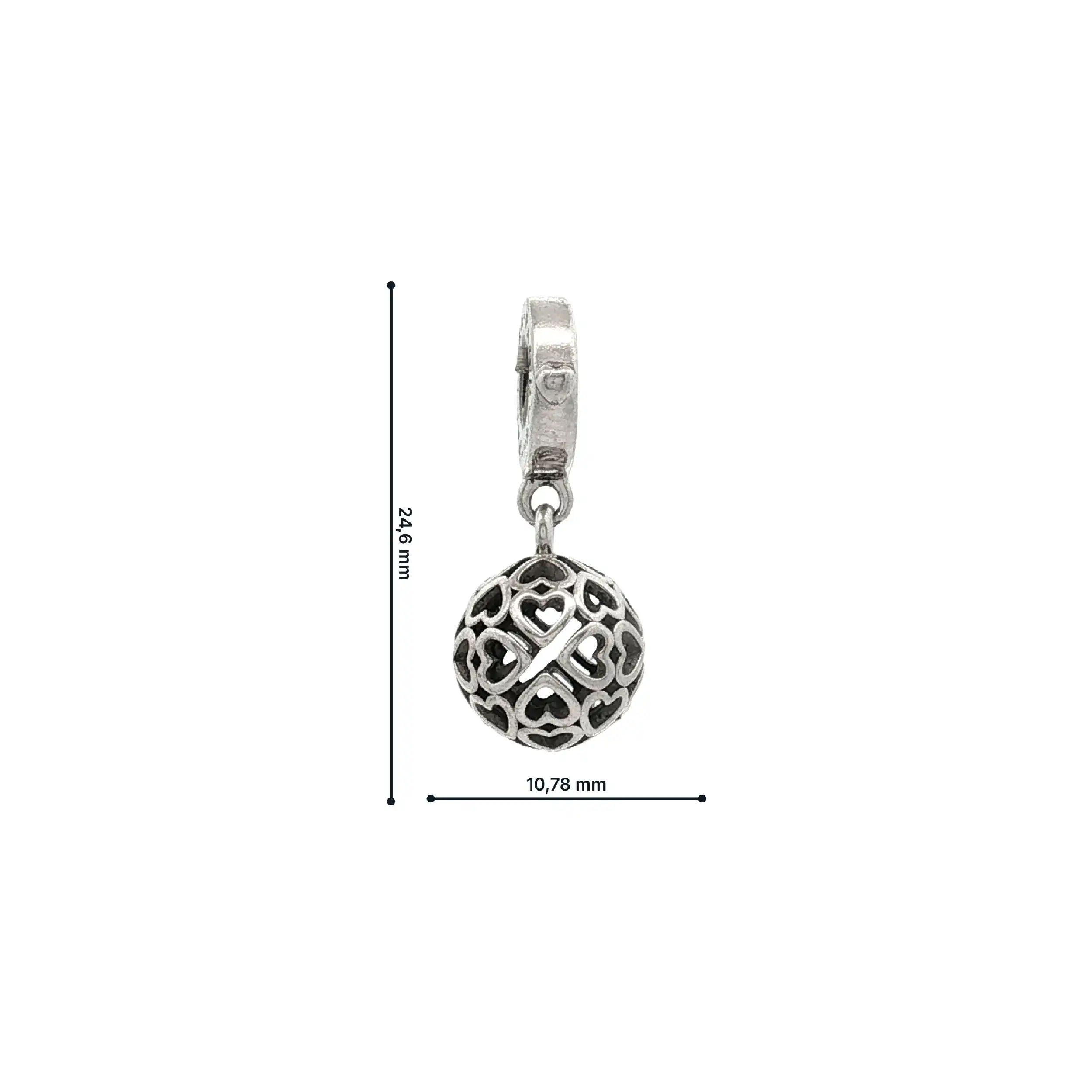 Charm Pandora "Harmonious Hearts"