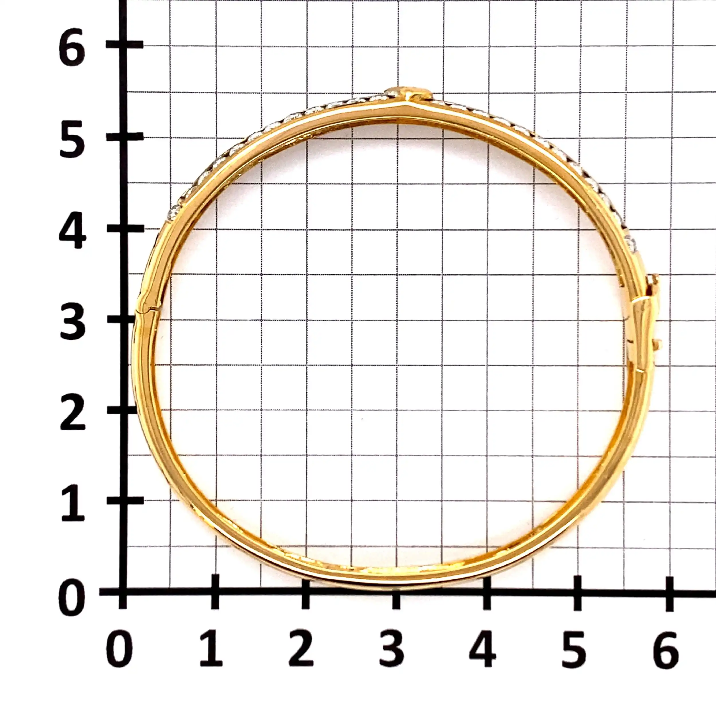 Armreif Gelbgold mit Brillanten Armreif Gelbgold mit Brillanten