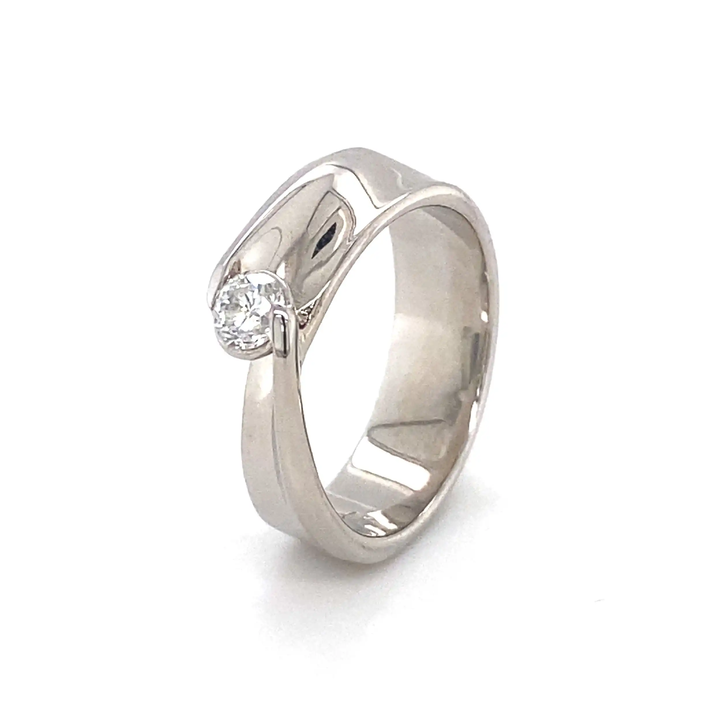 Ring Weißgold mit Brillanten