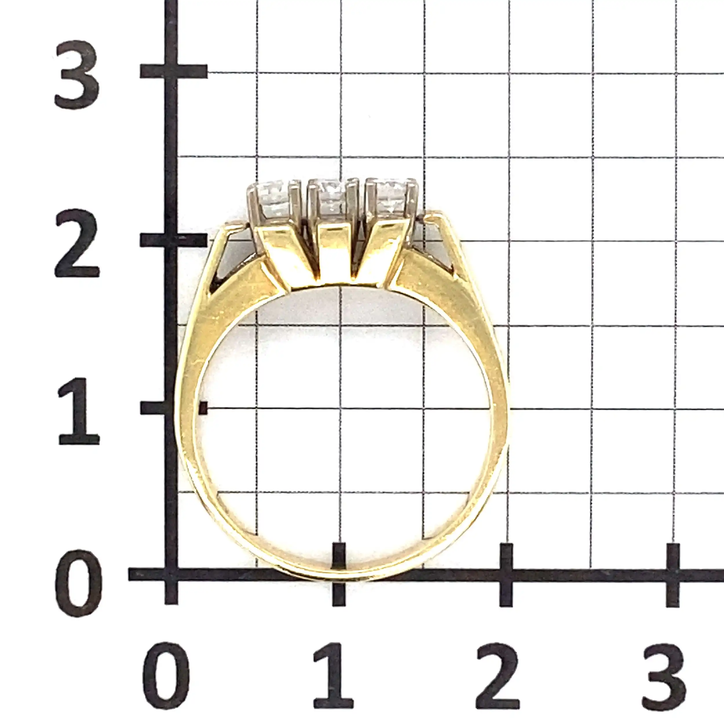 Ring Gelbgold mit Brillanten Ring Gelbgold mit Brillanten