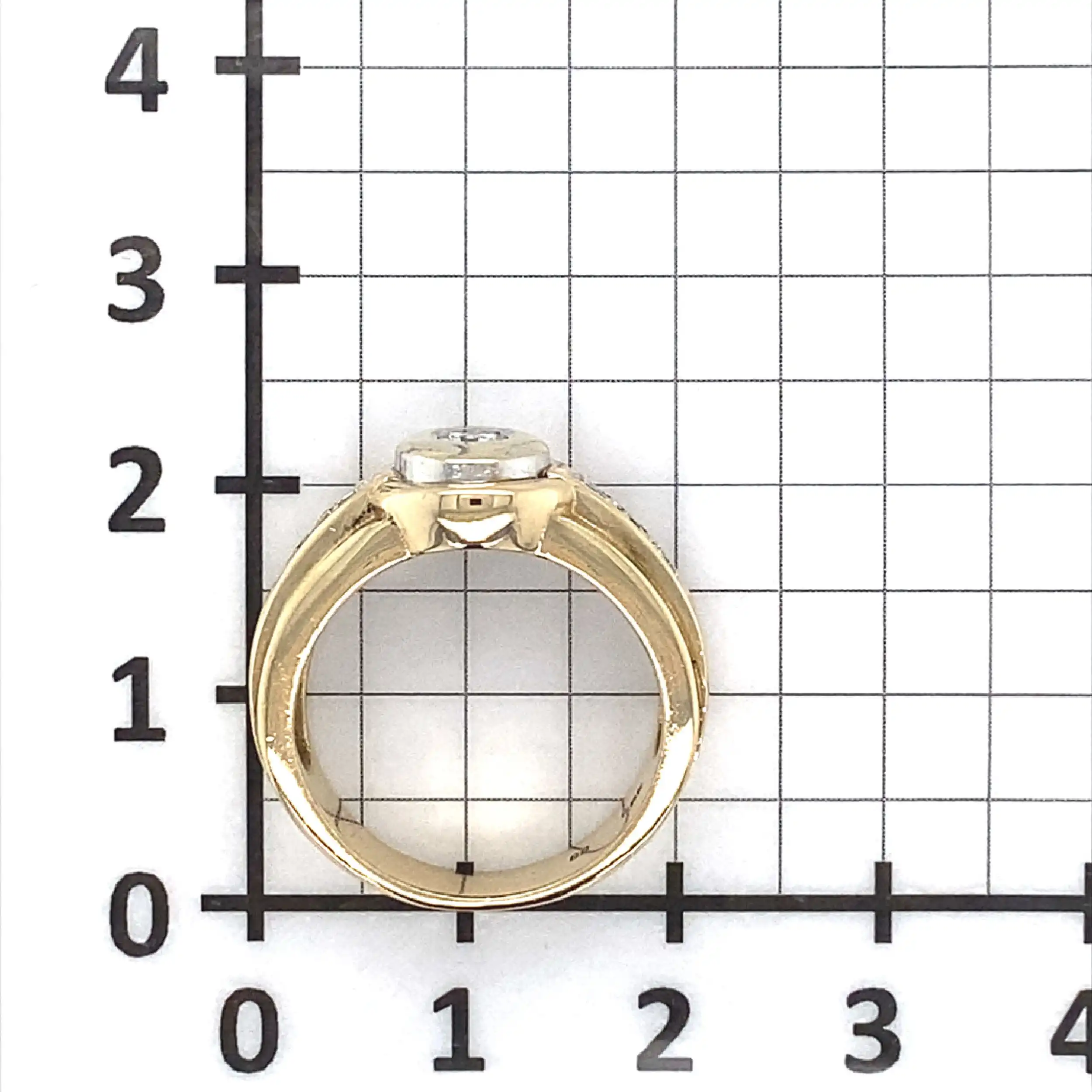 Ring Bicolor mit Brillanten Ring Bicolor mit Brillanten
