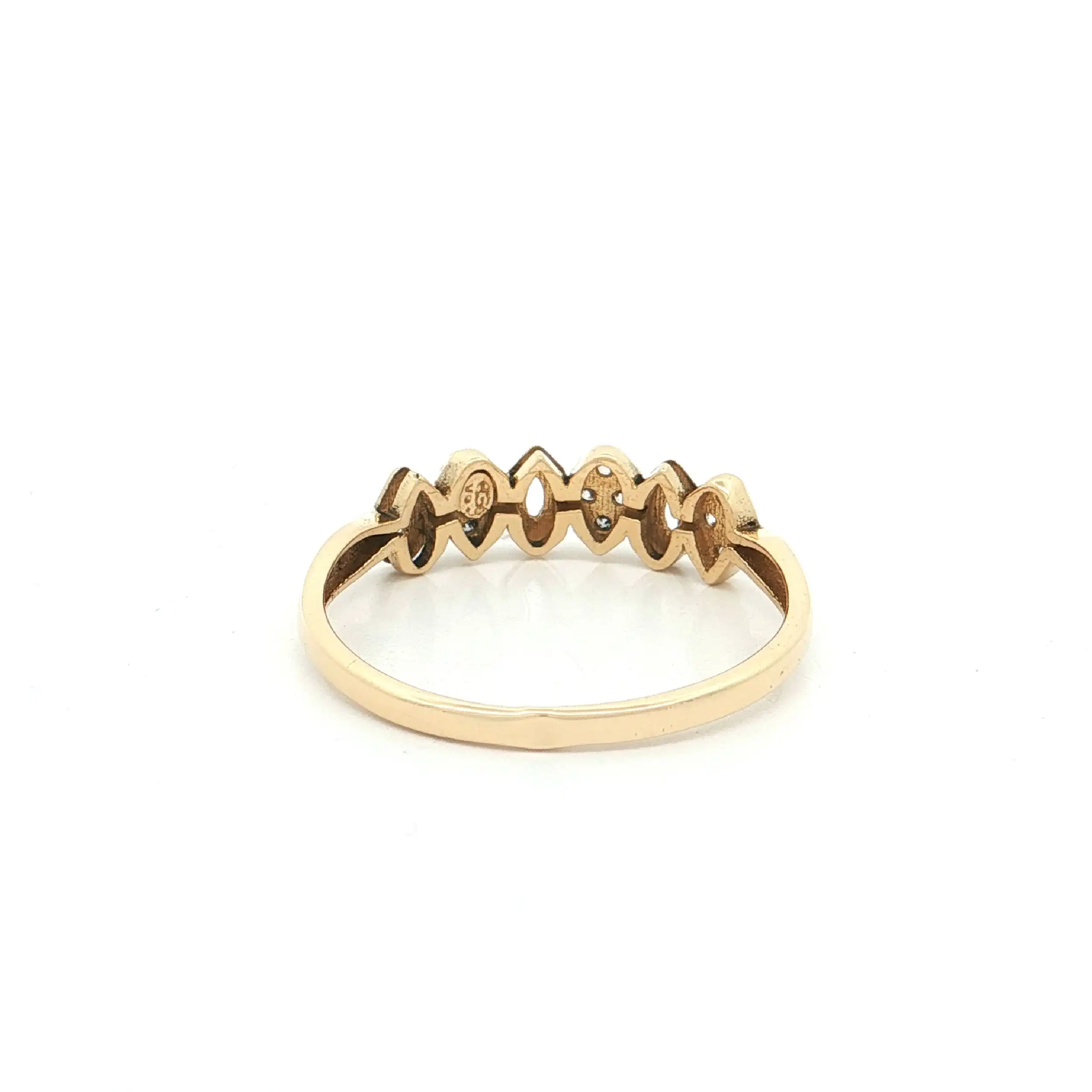Ring Gelbgold mit Zirkonia Ring Gelbgold mit Zirkonia