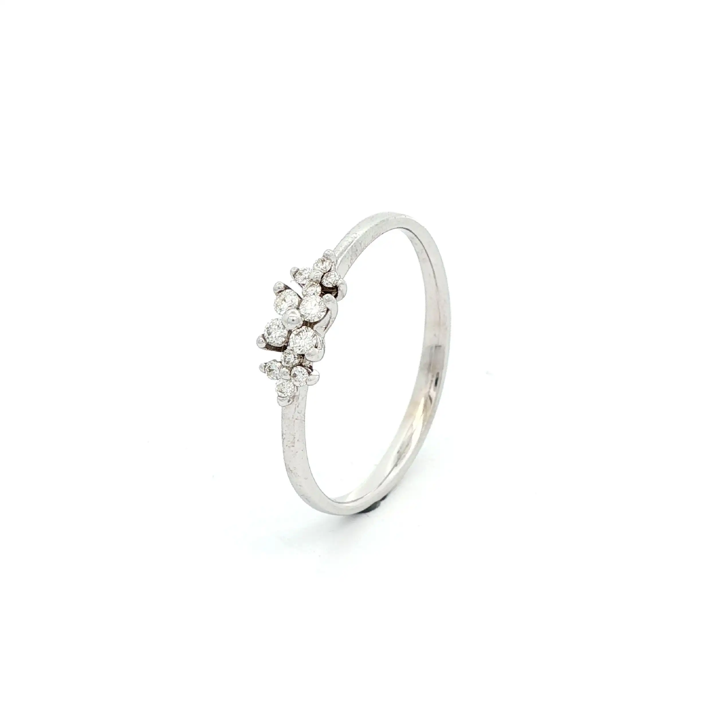 Ring Weißgold mit Brillanten
