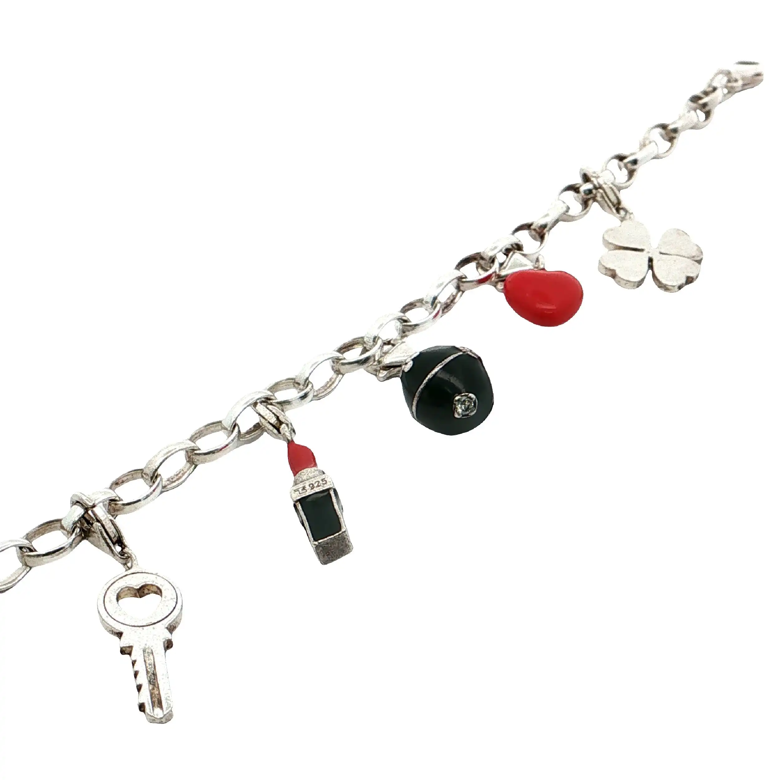 Armband Silber mit Charms "Thomas Sabo" Armband Silber mit Charms "Thomas Sabo"