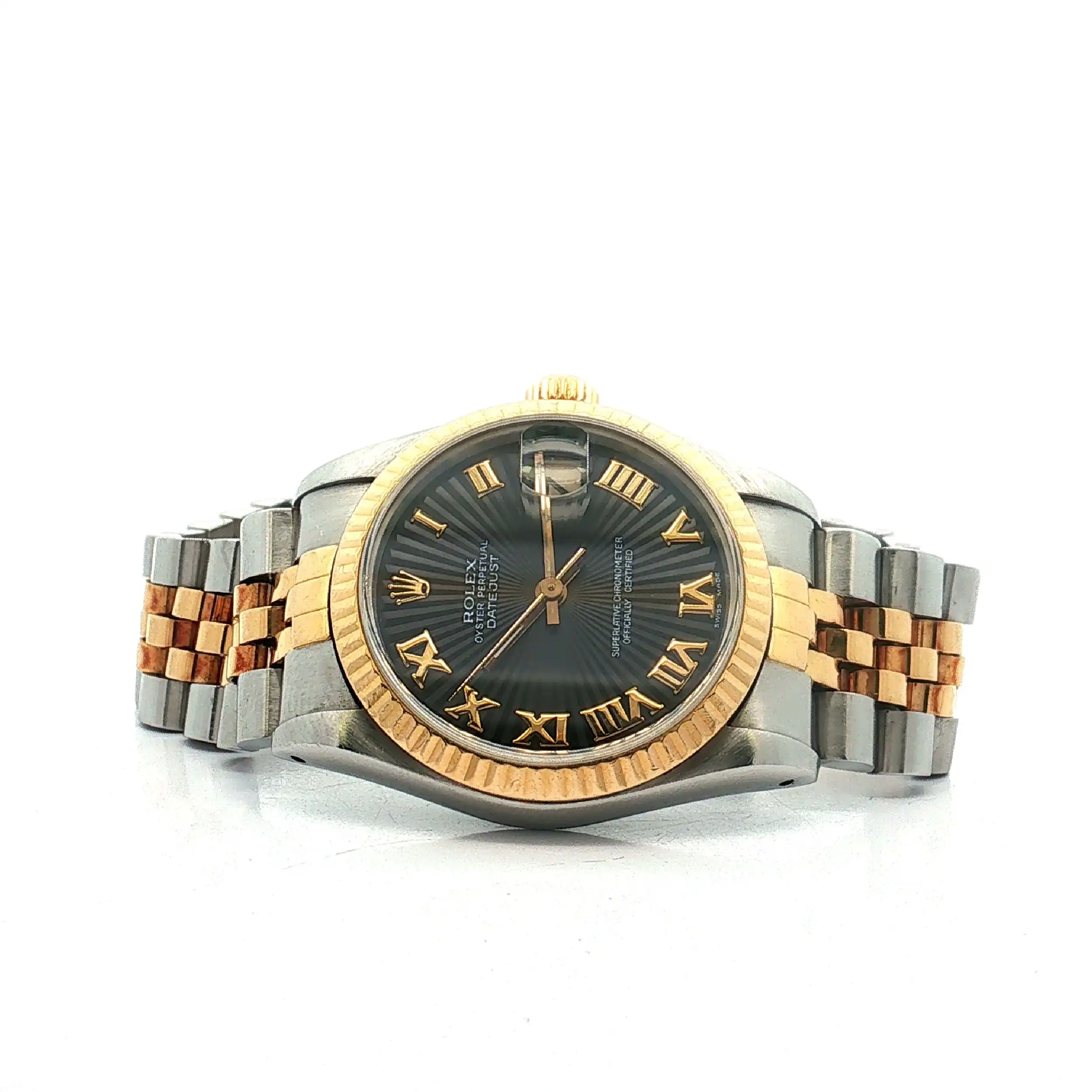Damenuhr Rolex Datejust 31 Oyster Fullset Gold Stahl
