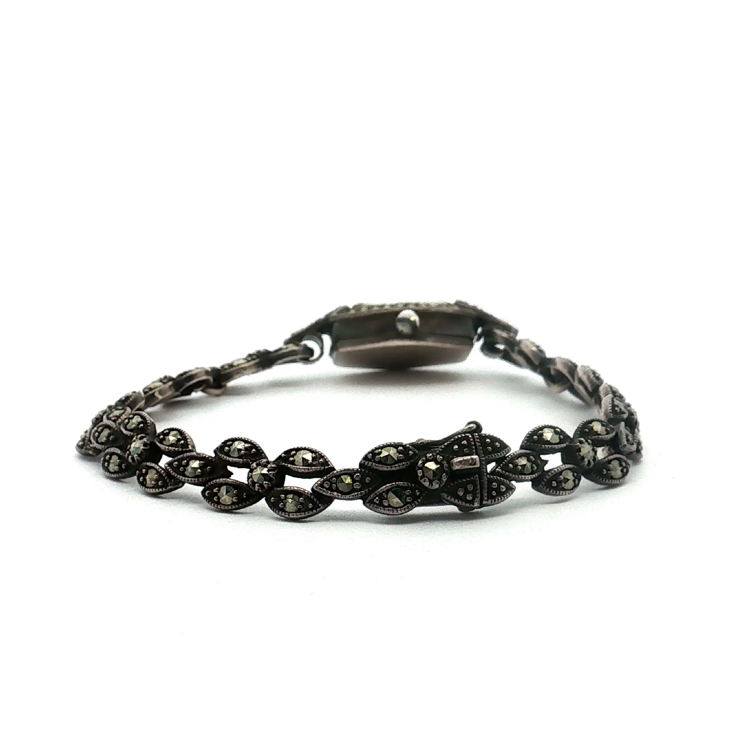 Armbanduhr mit Markasitsteinen Armbanduhr mit Markasitsteinen