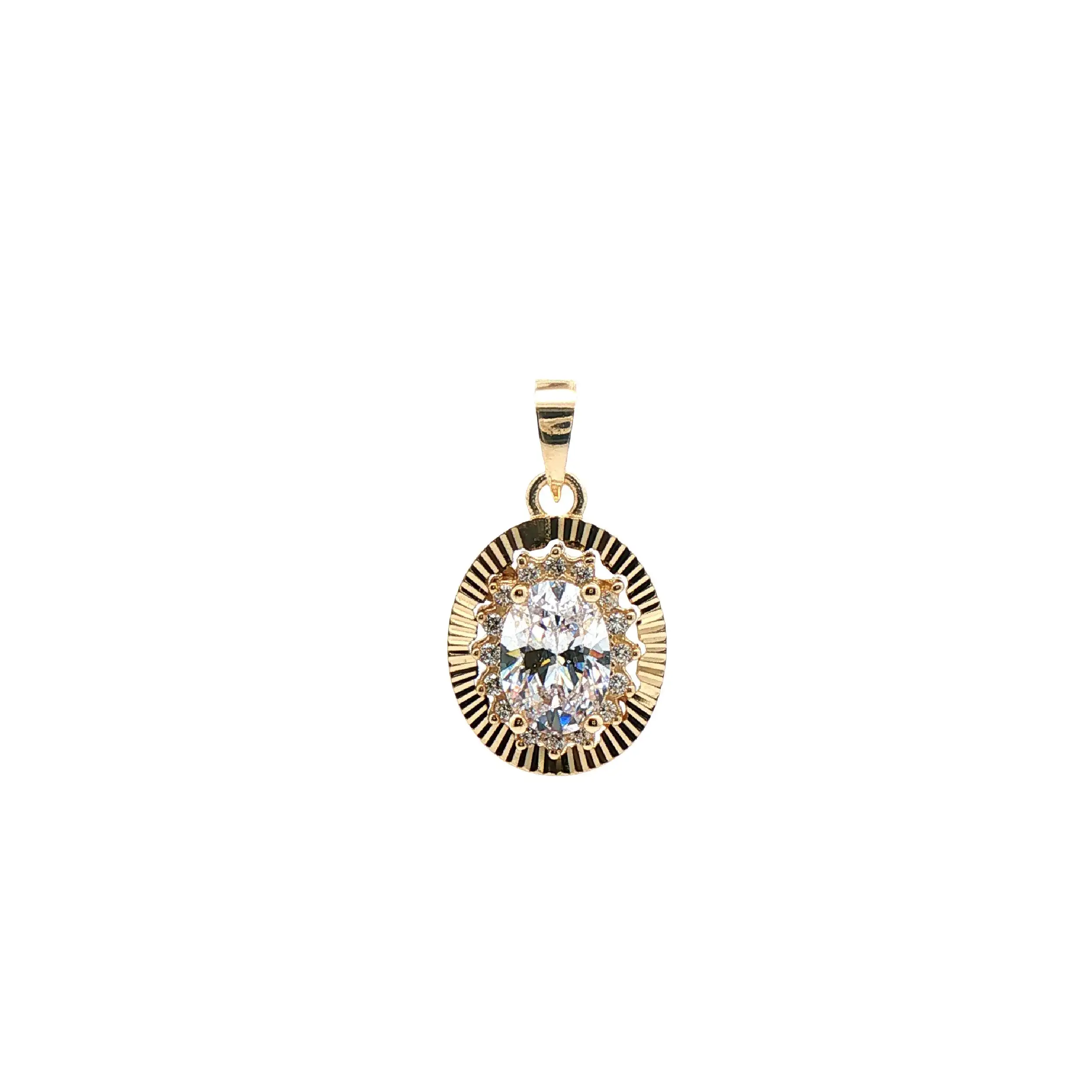 Anhänger Gelbgold mit Zirkonia