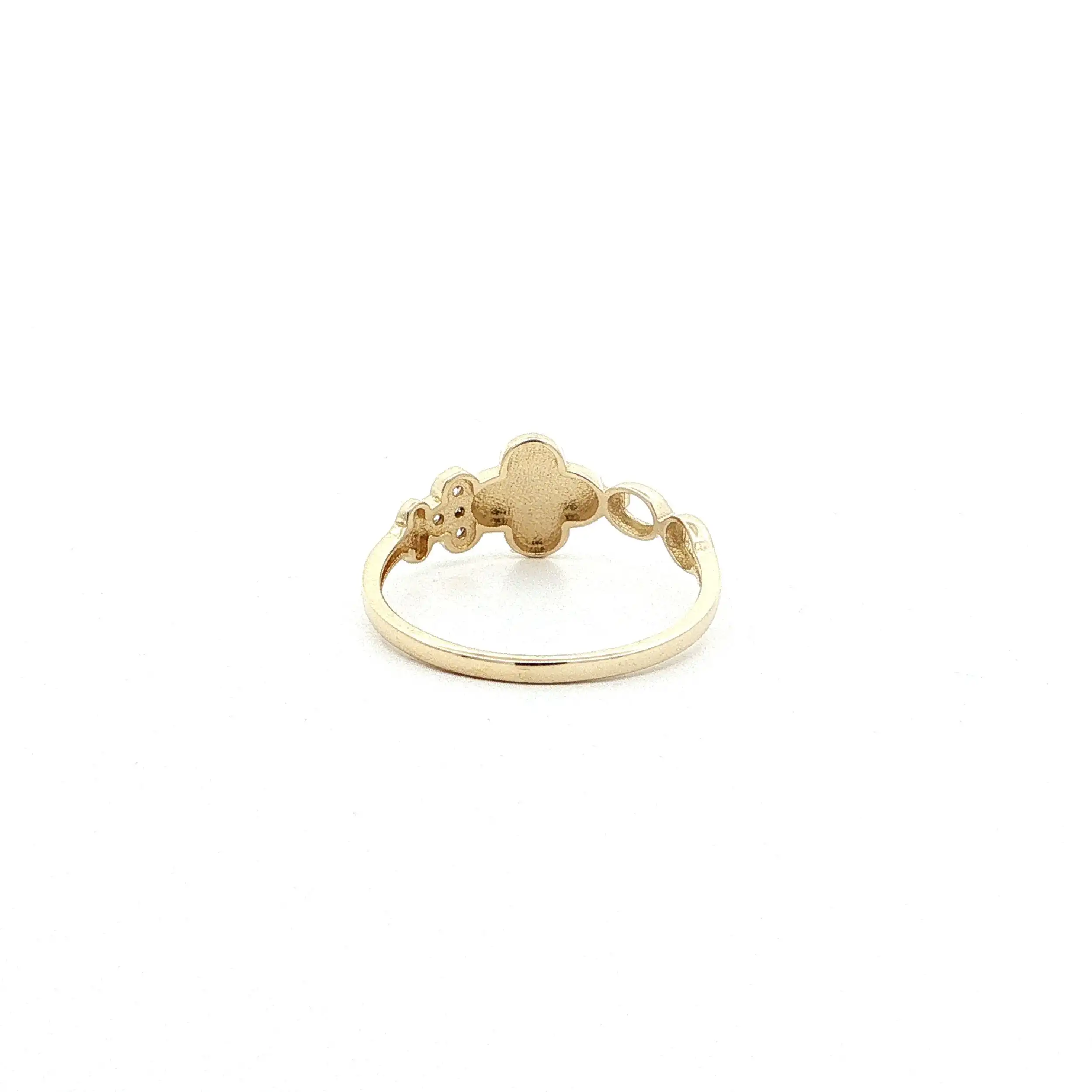 Ring Gelbgold mit Zirkonia